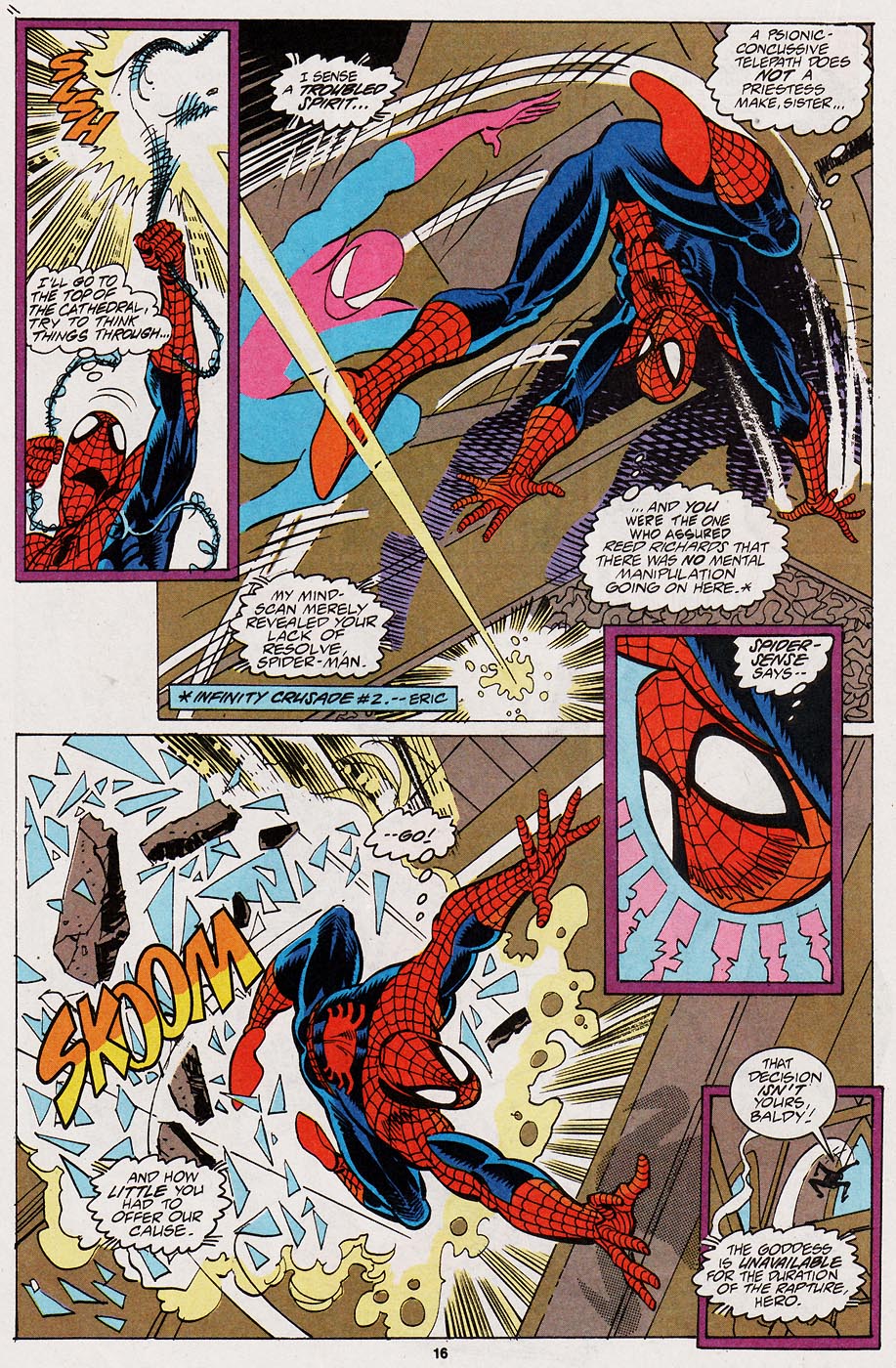 Read online Web of Spider-Man (1985) comic -  Issue #104 - 12