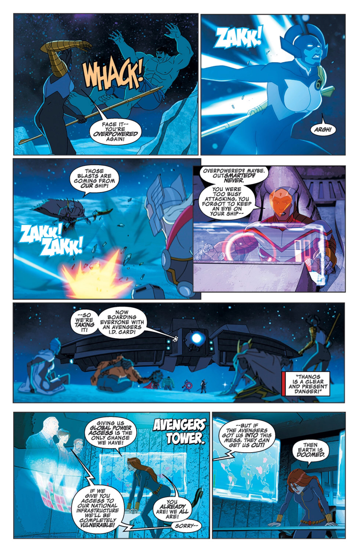 Read online Marvel Universe Avengers Assemble Season 2 comic -  Issue #16 - 12