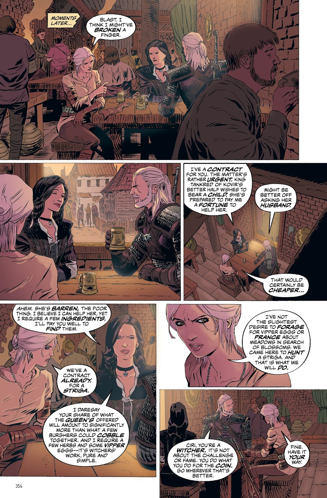 The Witcher: Library Edition issue TPB (Part 4) - Page 55