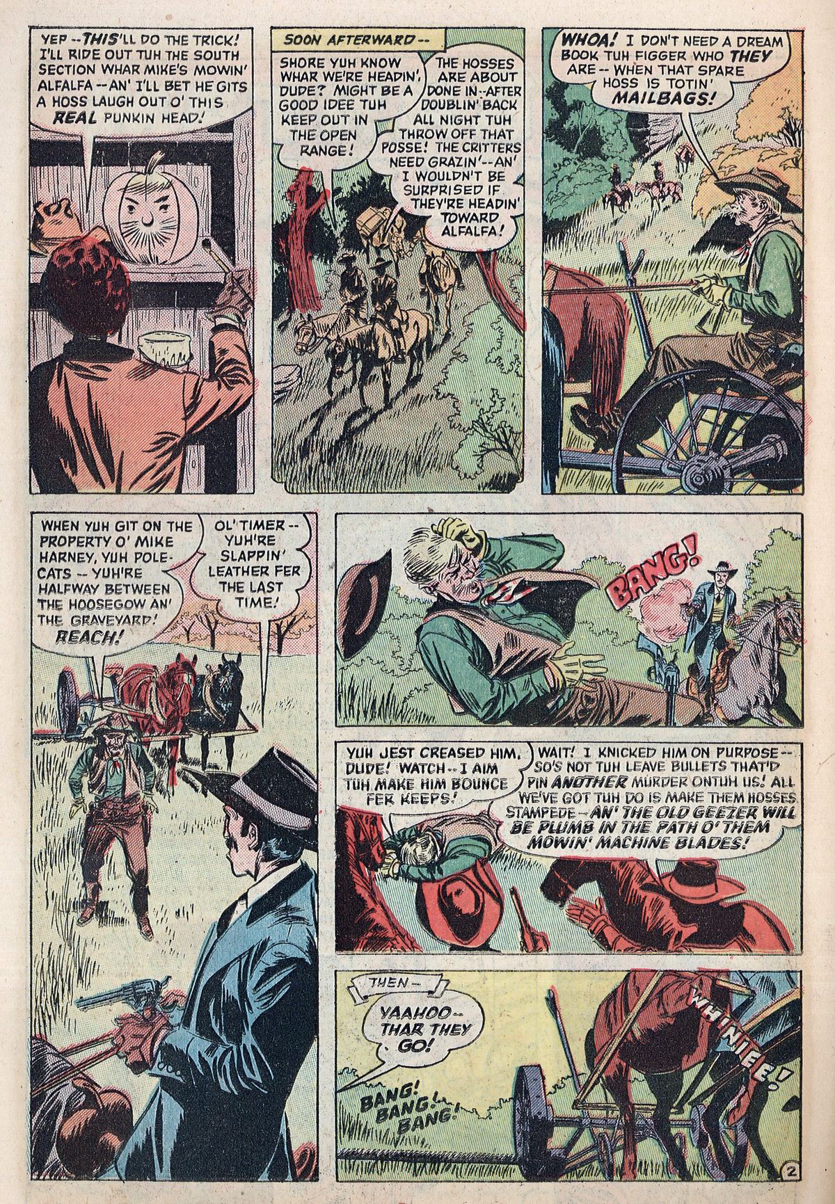 Read online Hooded Horseman comic -  Issue #25 - 26
