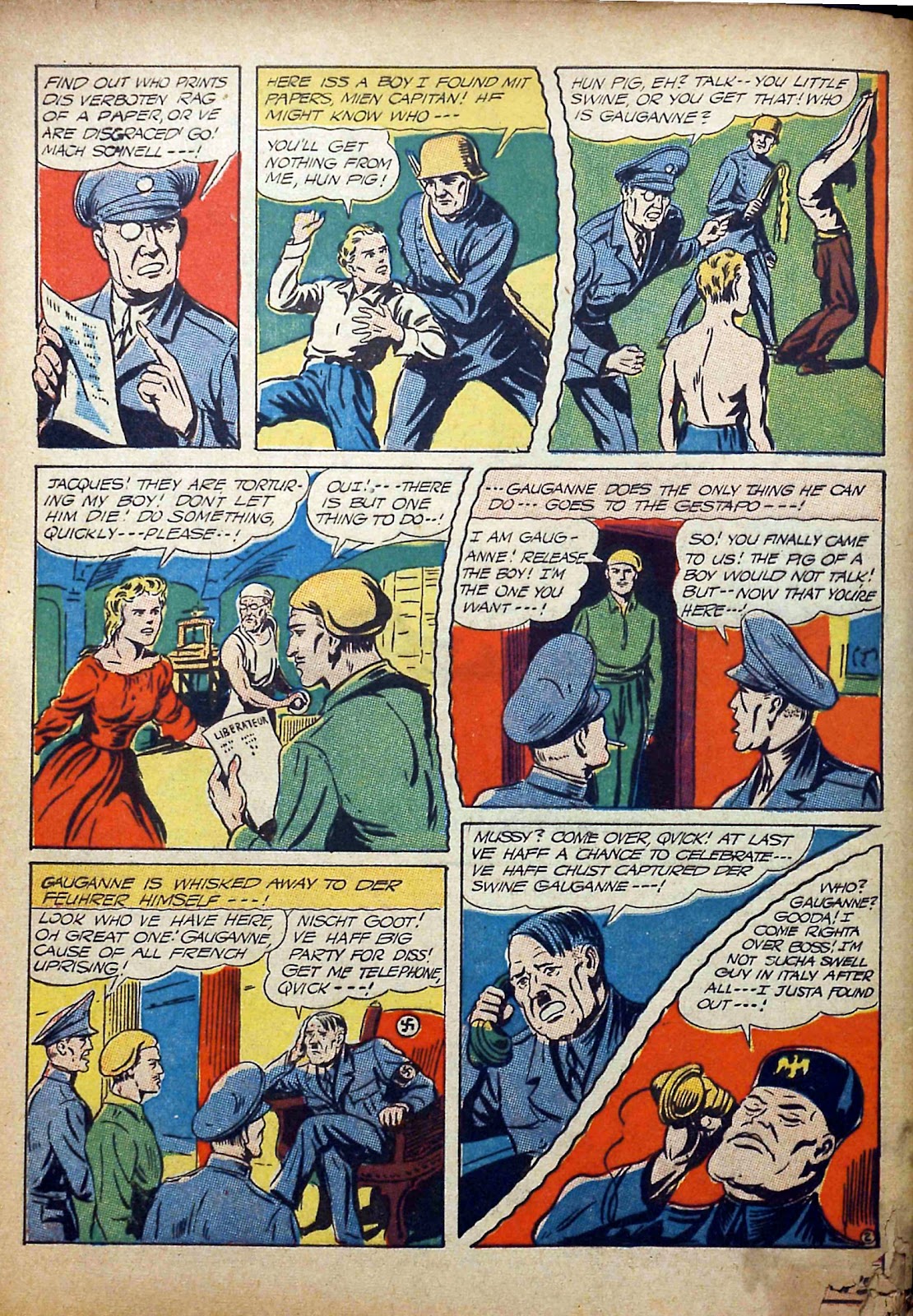 Captain Aero Comics issue 12 - Page 55