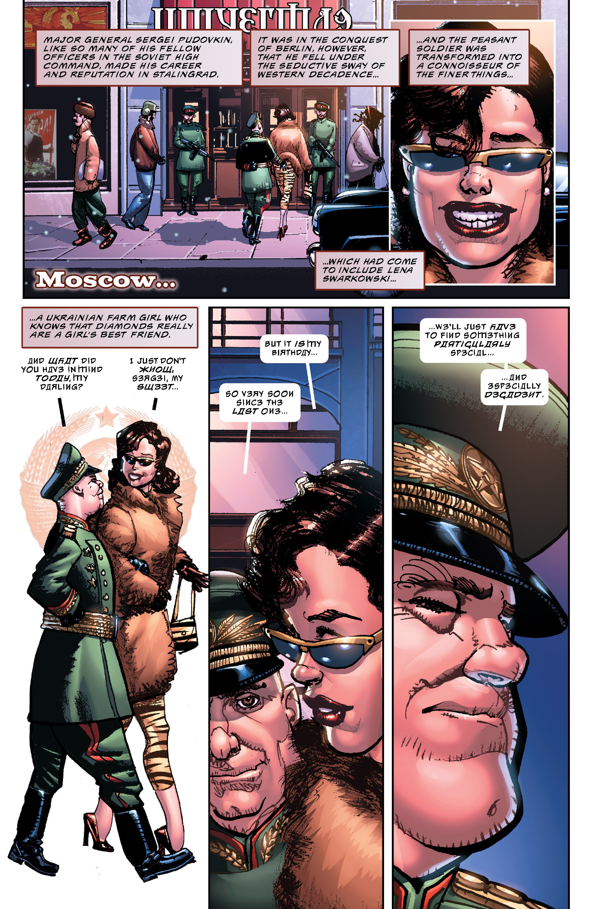 Read online The Shadow: Midnight in Moscow comic -  Issue #5 - 3