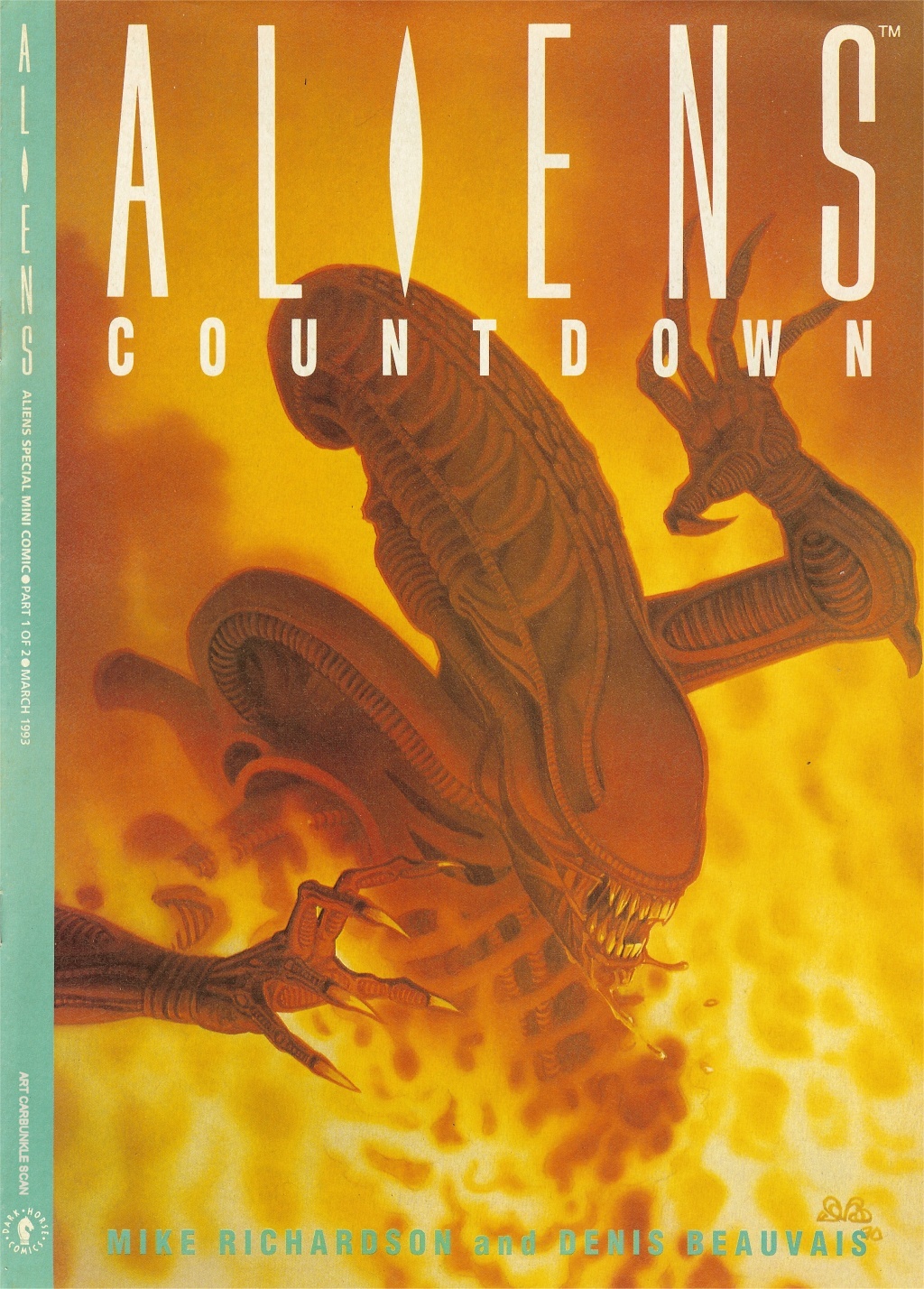 Read online Aliens: Countdown comic -  Issue #1 - 1