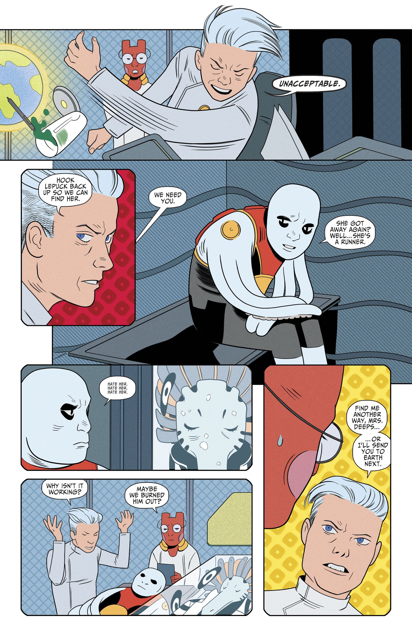 Read online Shade, the Changing Girl comic -  Issue #10 - 22