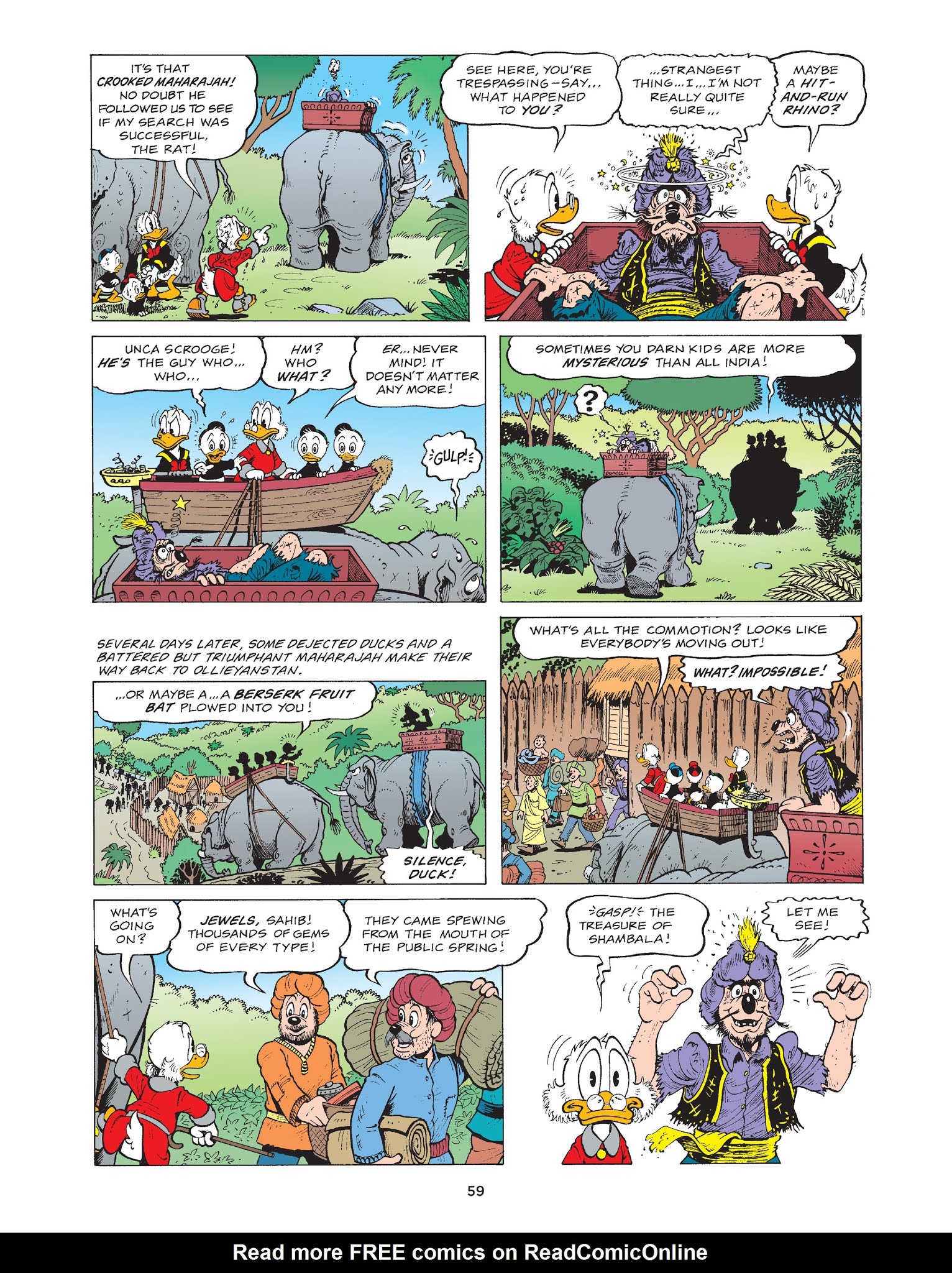 Read online Walt Disney Uncle Scrooge and Donald Duck: The Don Rosa Library comic -  Issue # TPB 7 (Part 1) - 60