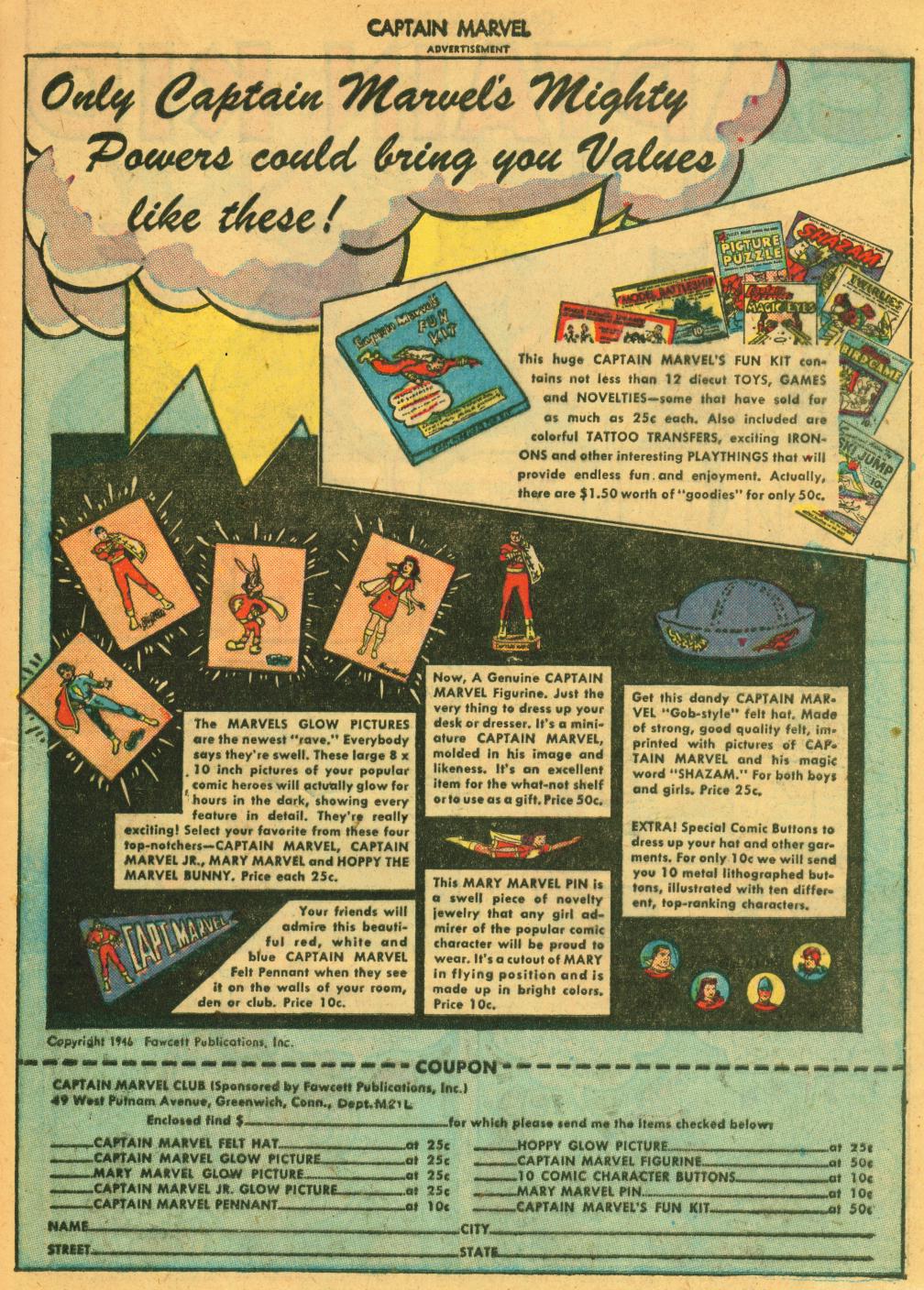 Read online Captain Marvel Adventures comic -  Issue #68 - 33