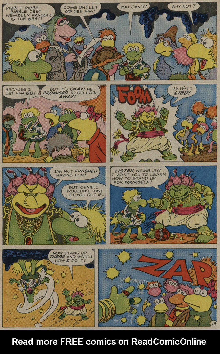 Read online Fraggle Rock comic -  Issue #5 - 28