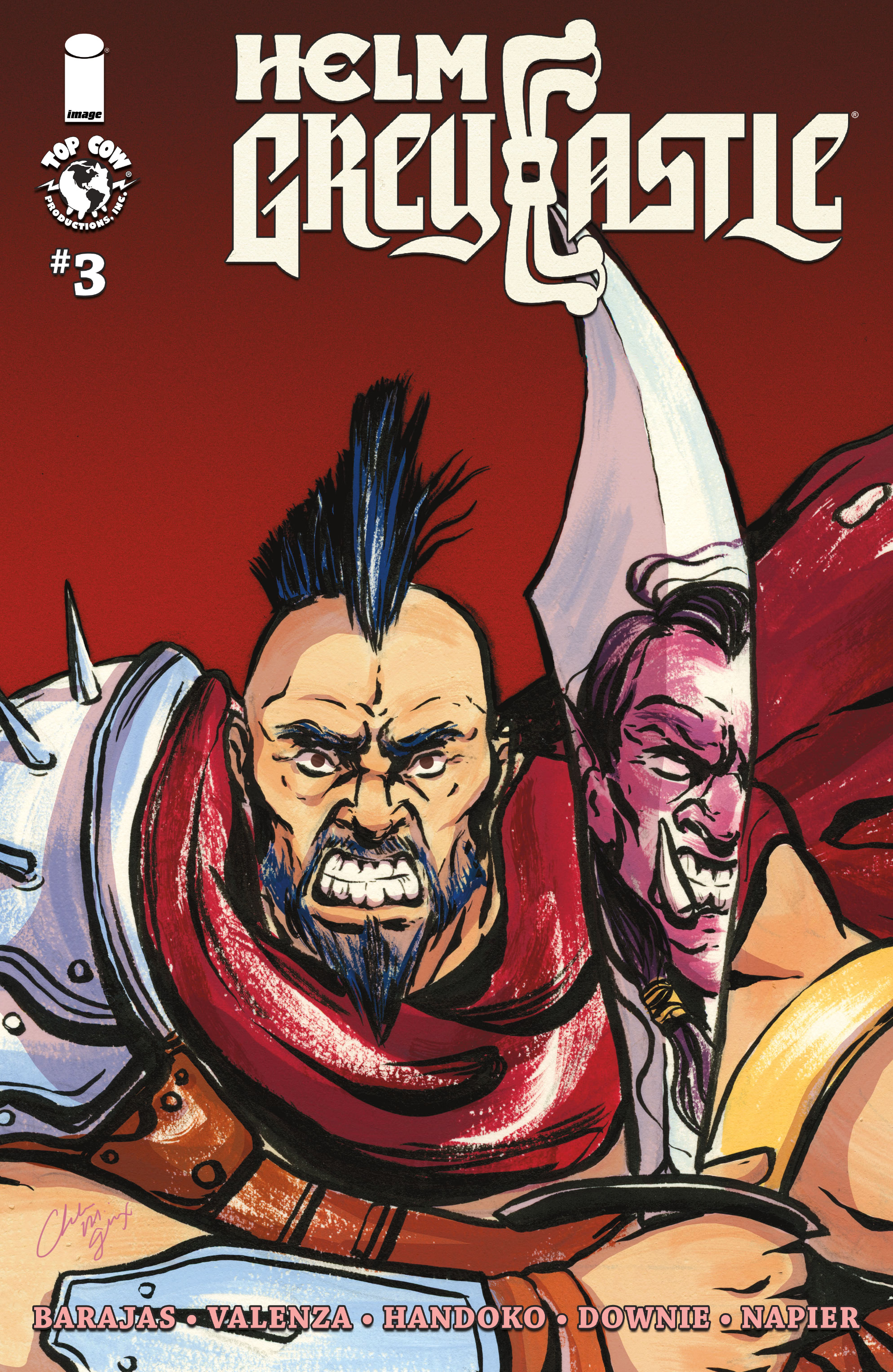 Read online Helm Greycastle comic -  Issue #3 - 1