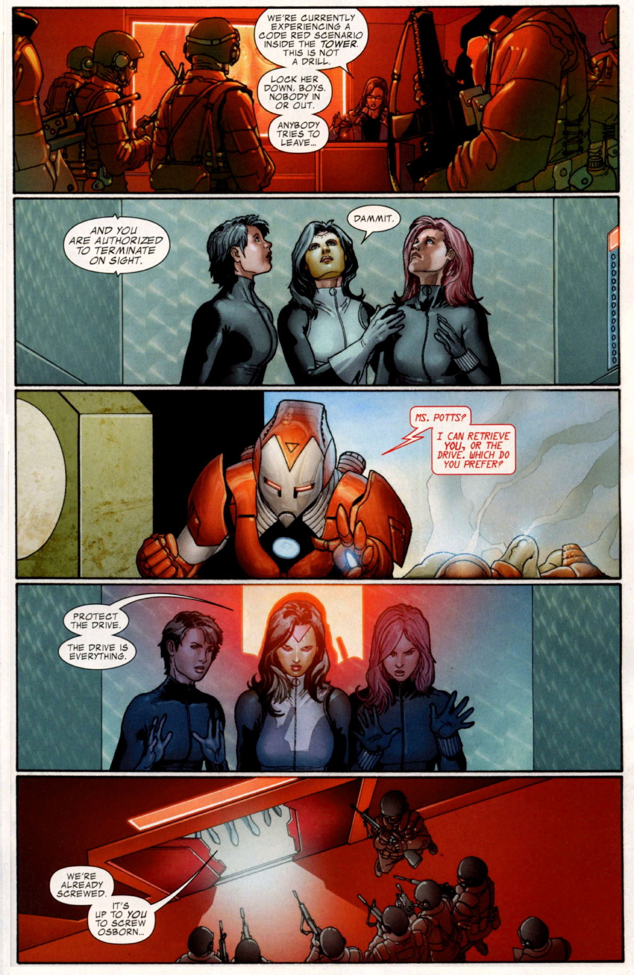 Read online The Invincible Iron Man (2008) comic -  Issue #19 - 6