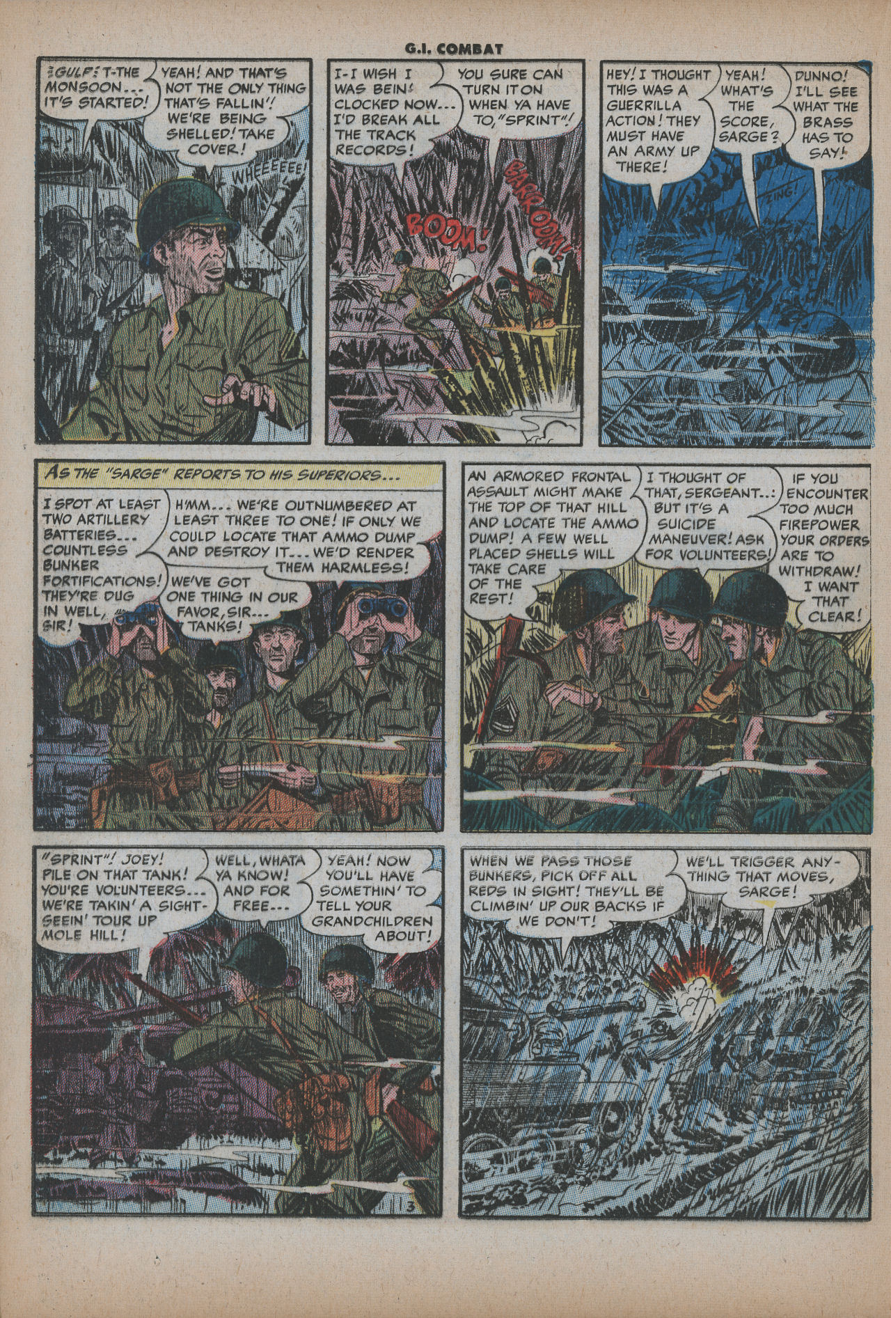 Read online G.I. Combat (1952) comic -  Issue #19 - 20