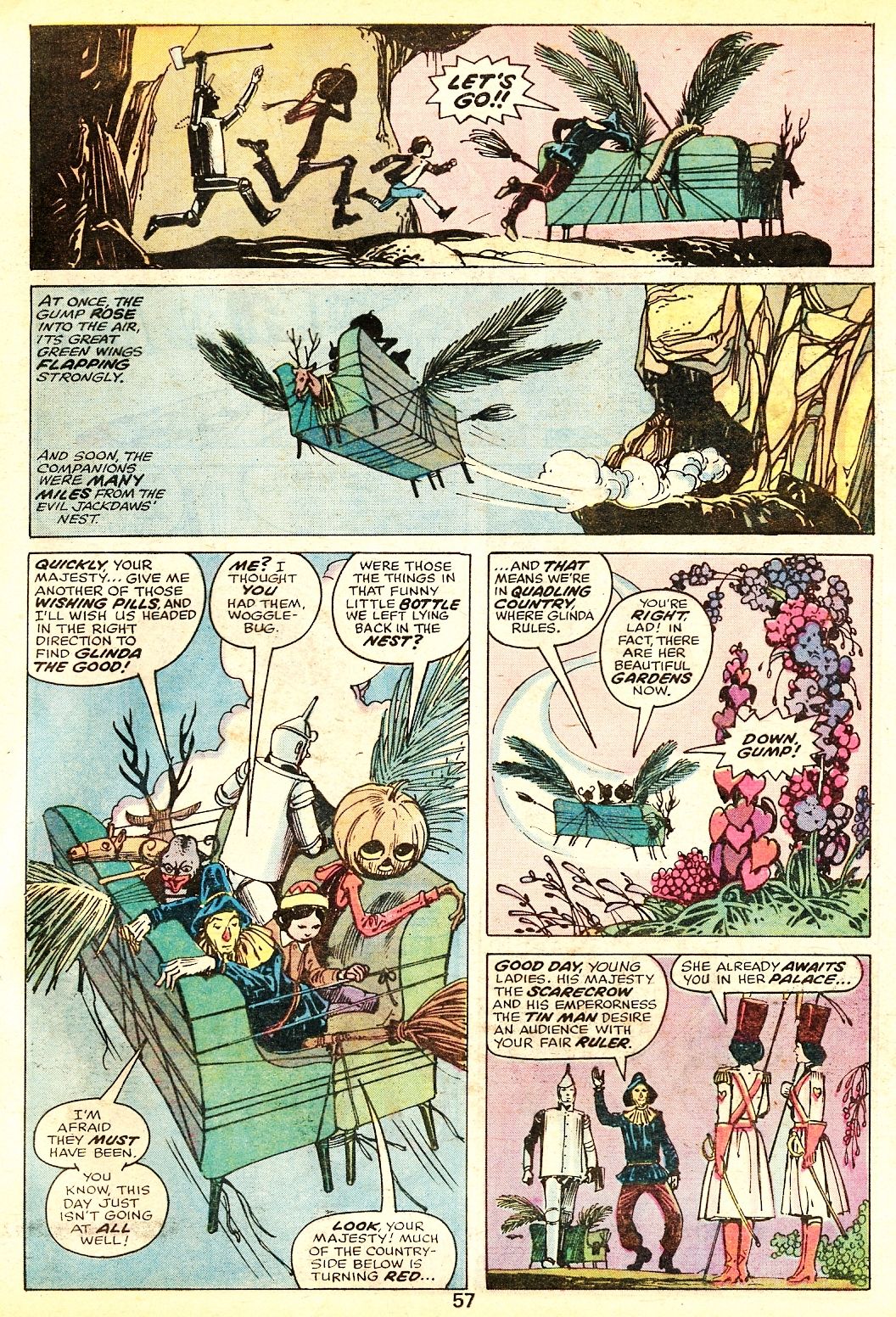 Read online Marvel Treasury of Oz featuring the Marvelous Land of Oz comic -  Issue # Full - 56