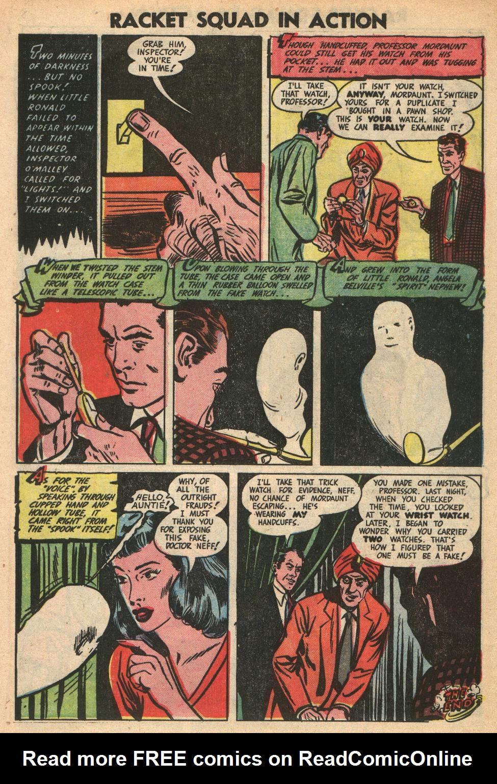 Read online Racket Squad in Action comic -  Issue #6 - 32