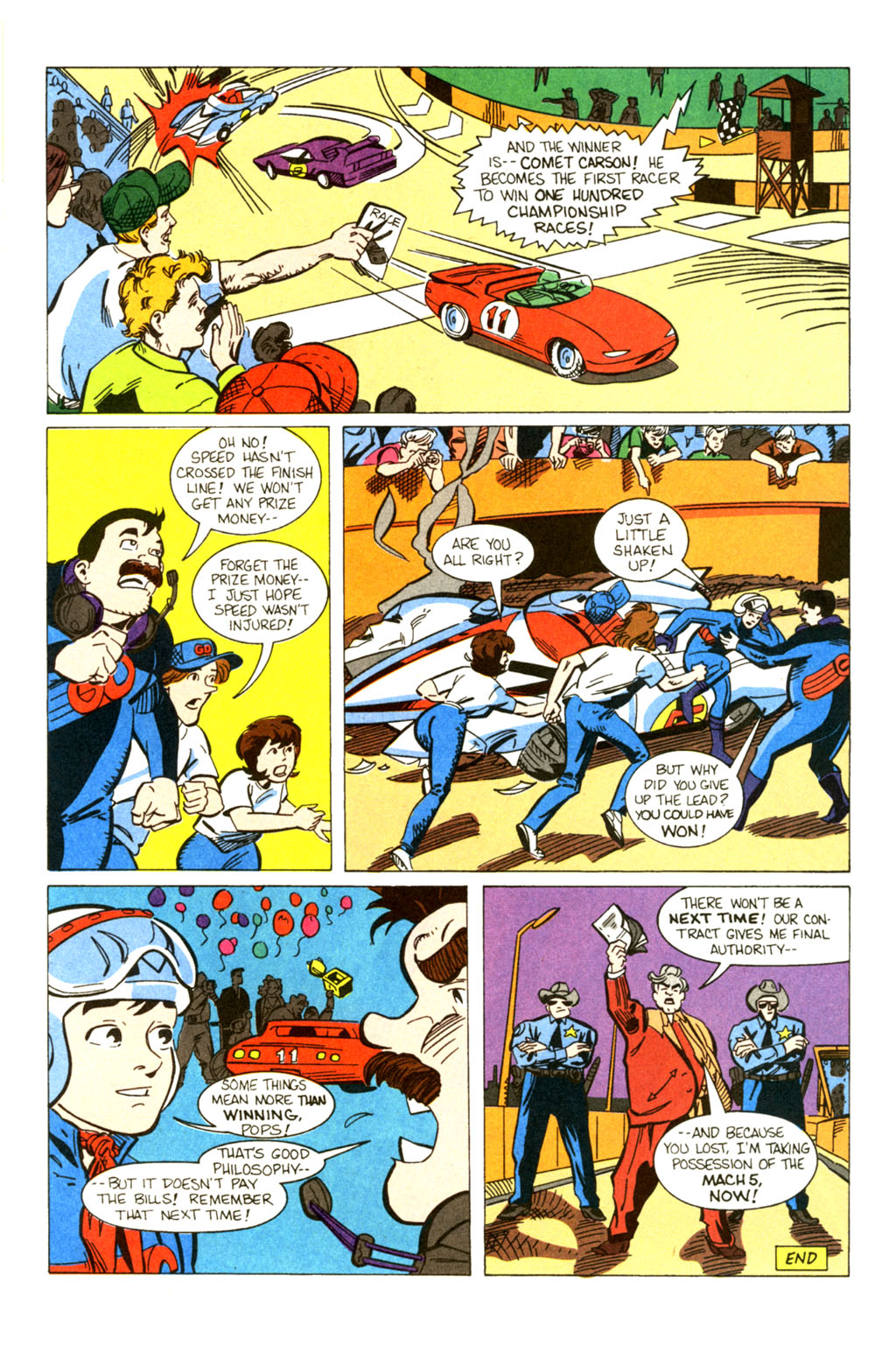 Read online Speed Racer (1987) comic -  Issue #29 - 26