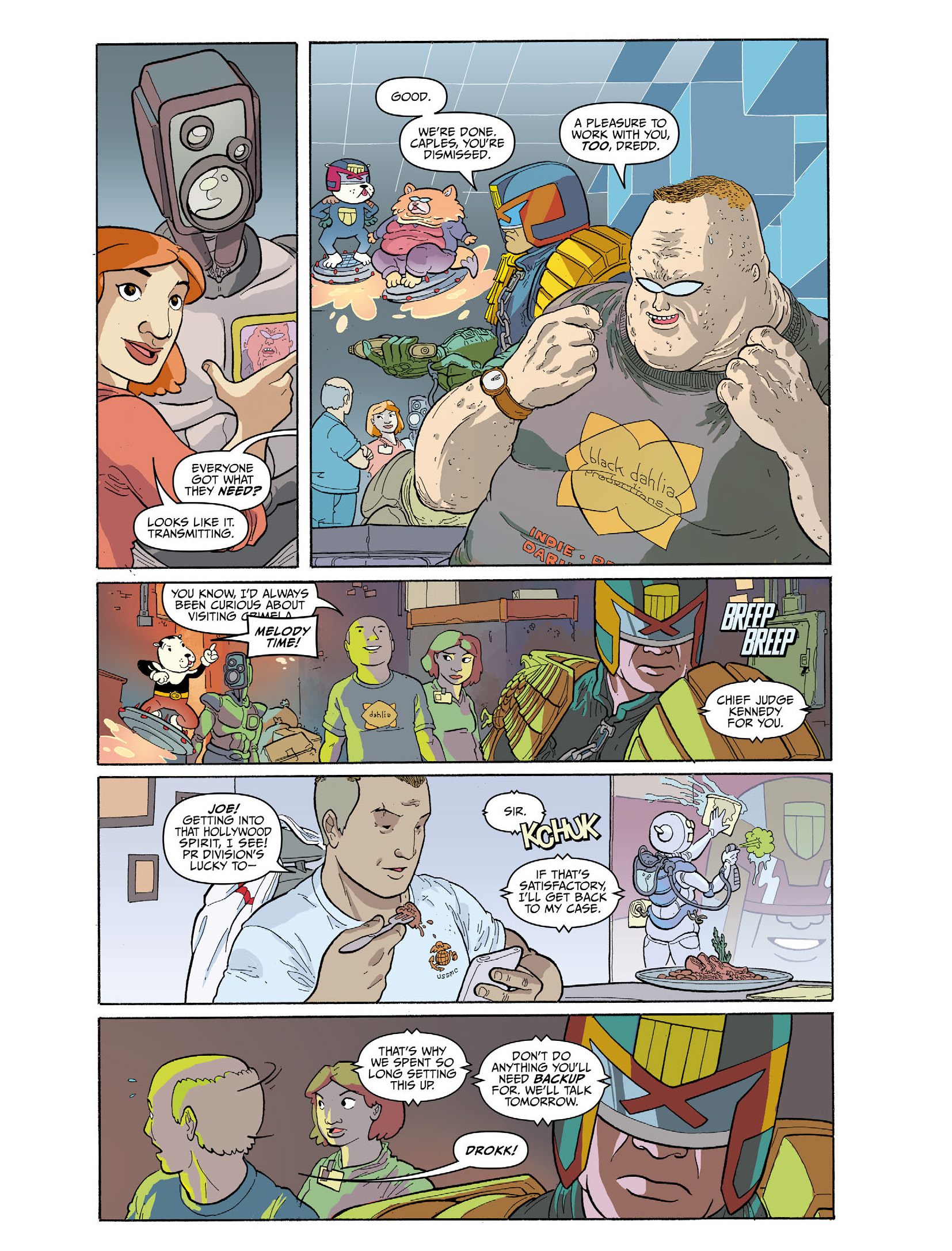 Read online Judge Dredd Megazine (Vol. 5) comic -  Issue #454 - 92