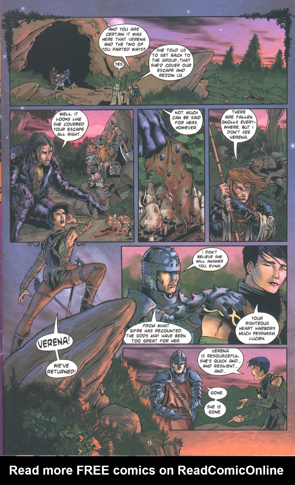 Read online Dungeons And Dragons: In The Shadow Of Dragons comic -  Issue #4 - 9
