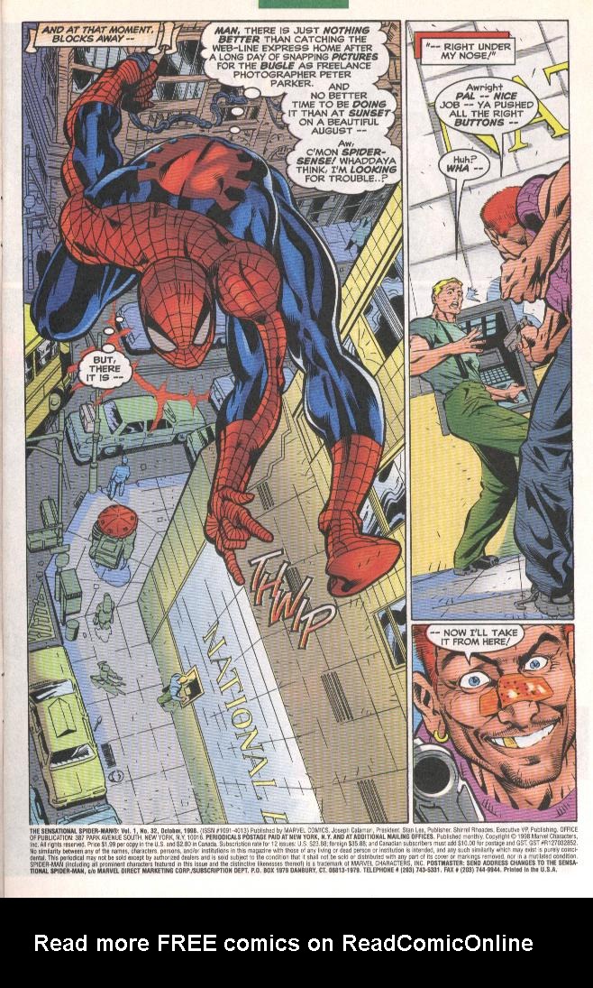 Read online The Sensational Spider-Man (1996) comic -  Issue #32 - 6