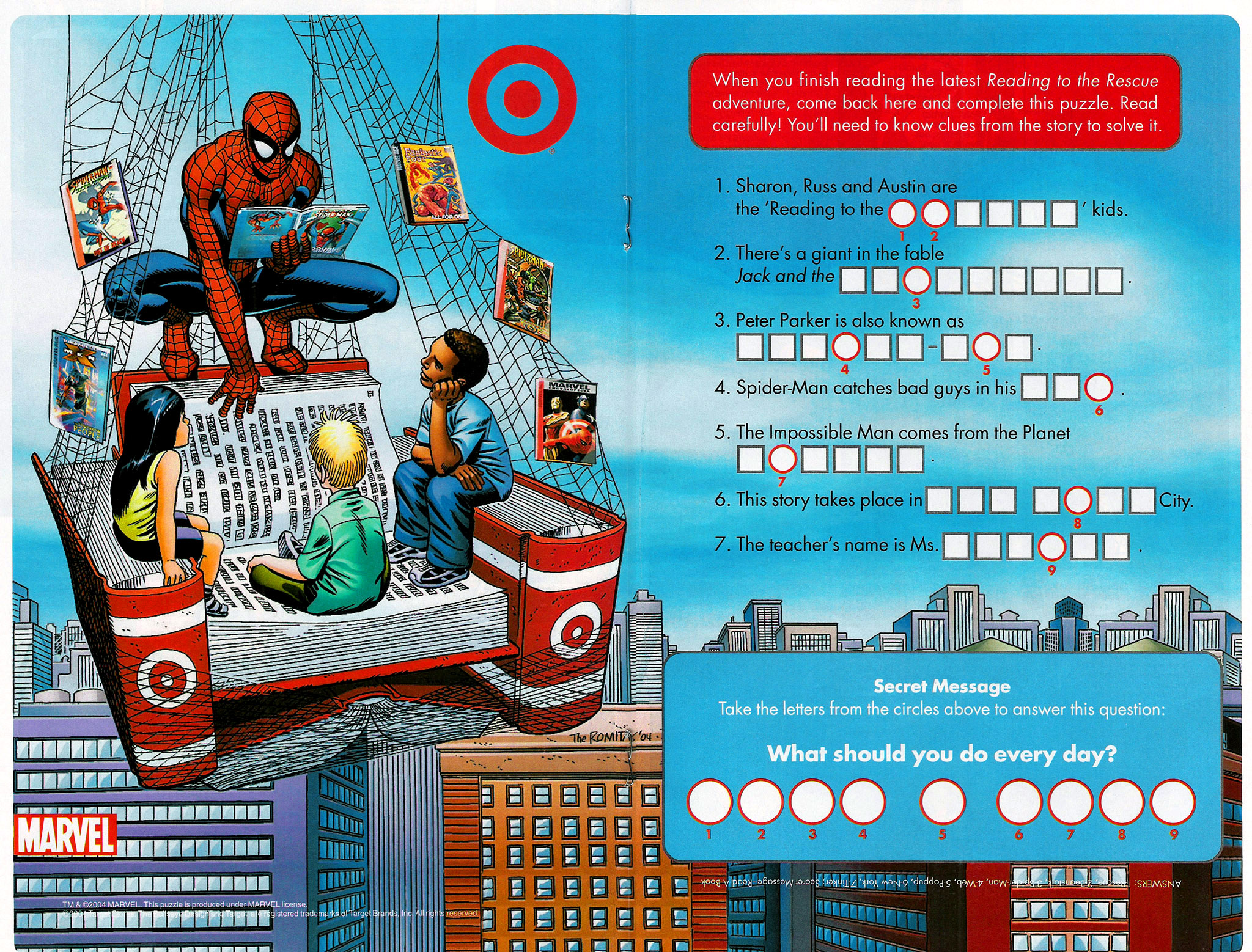 Read online Target Presents: Reading to the Rescue comic -  Issue #2 - 10