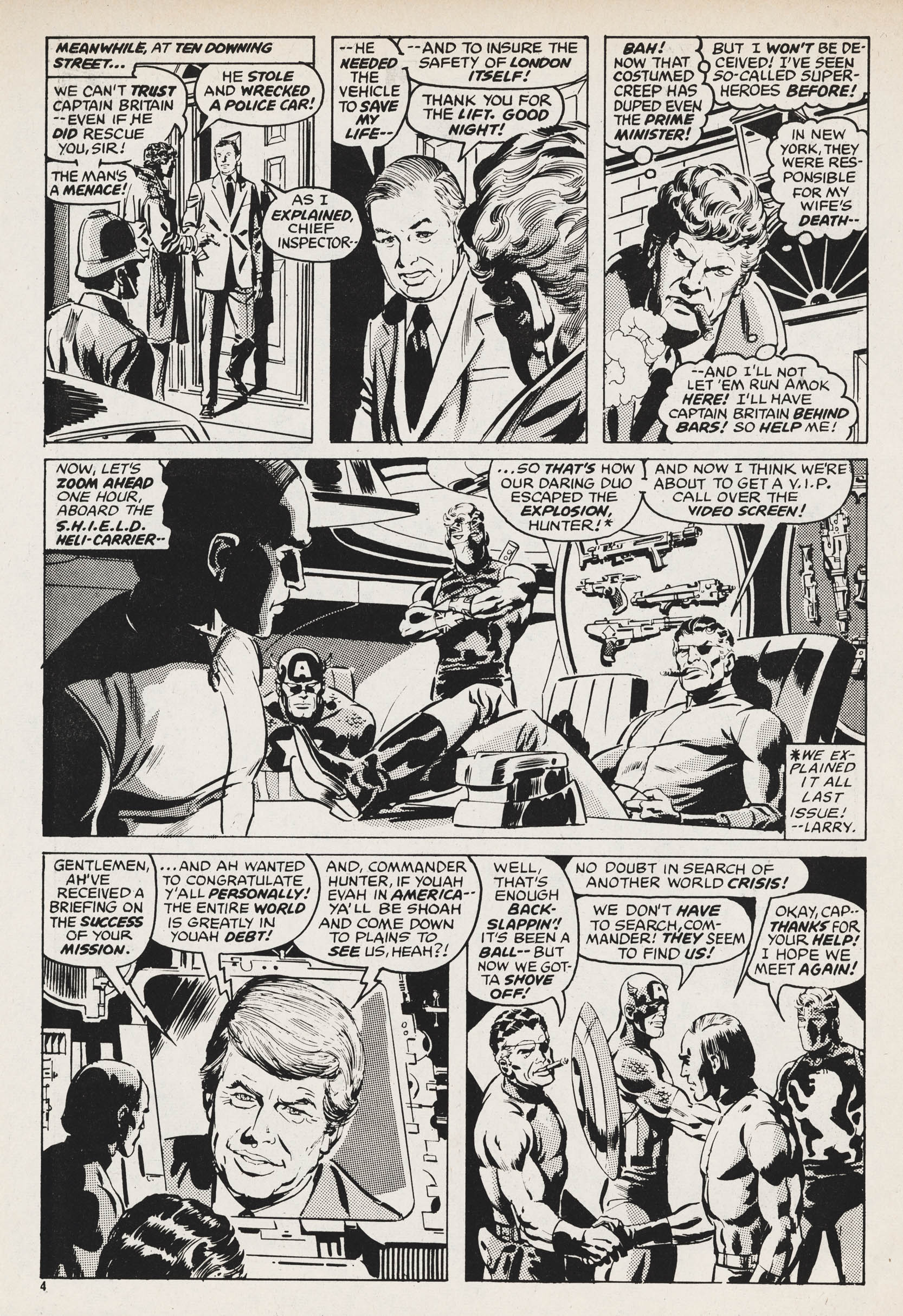 Read online Captain Britain (1976) comic -  Issue #27 - 4