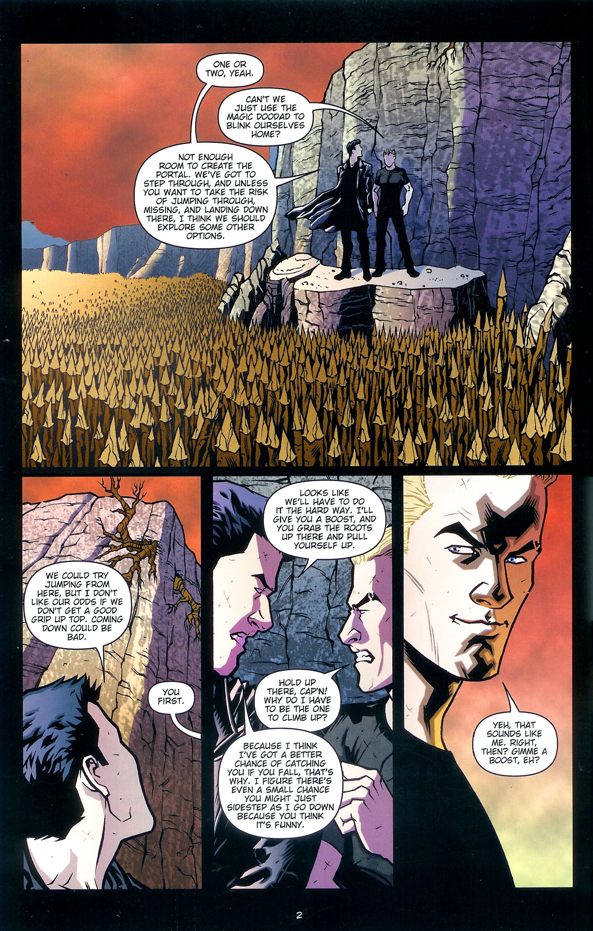 Read online Angel: Auld Lang Syne comic -  Issue #5 - 4