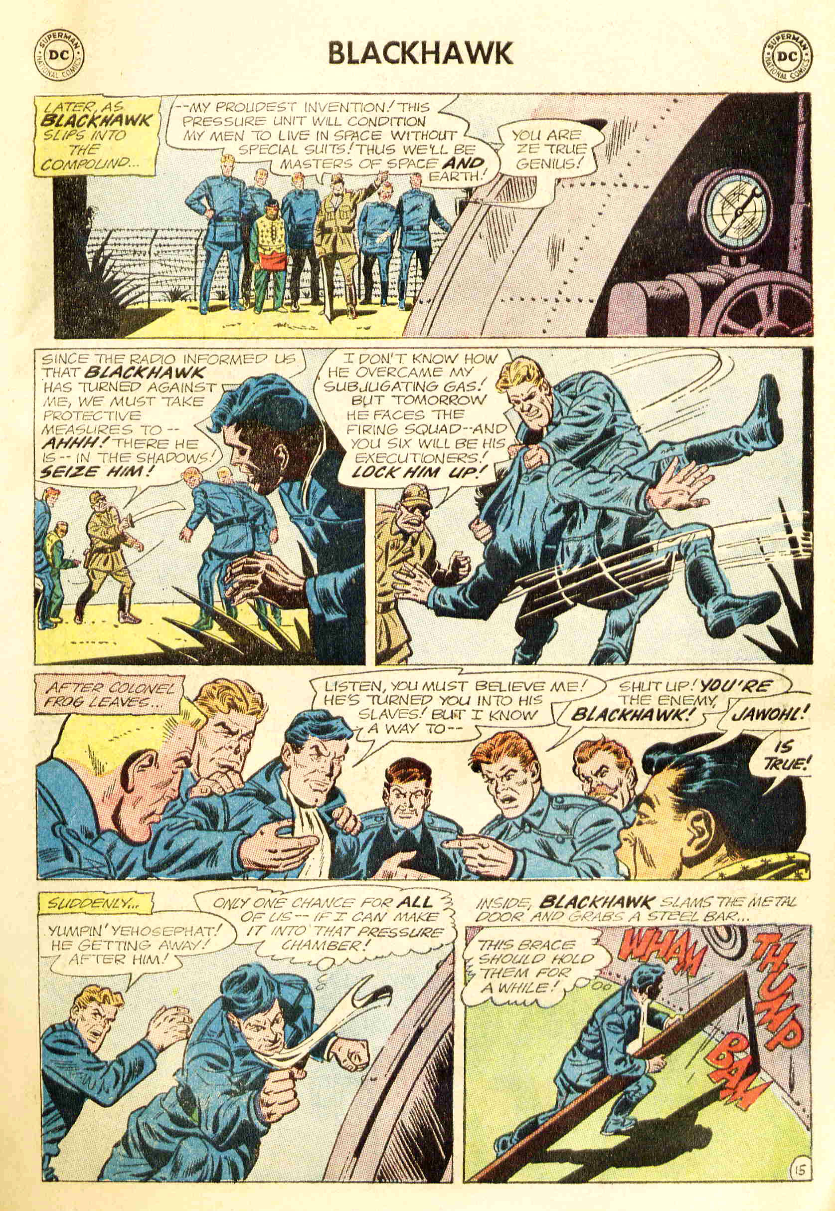 Read online Blackhawk (1957) comic -  Issue #196 - 18