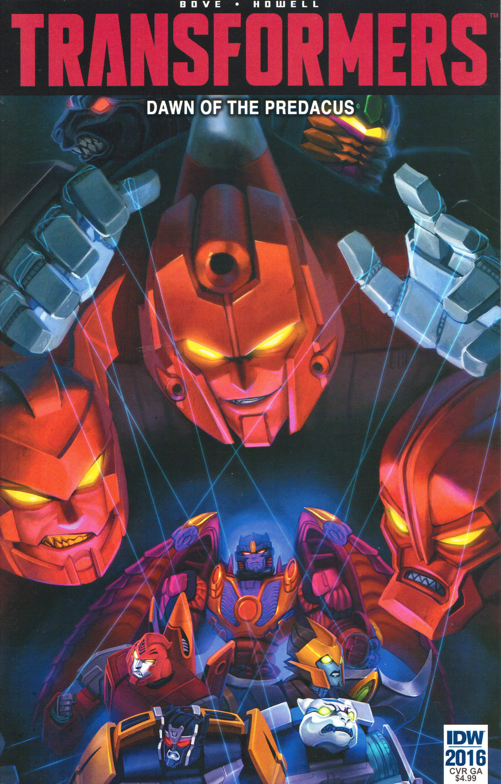 Read online Transformers: Dawn of the Predacus comic -  Issue # Full - 1