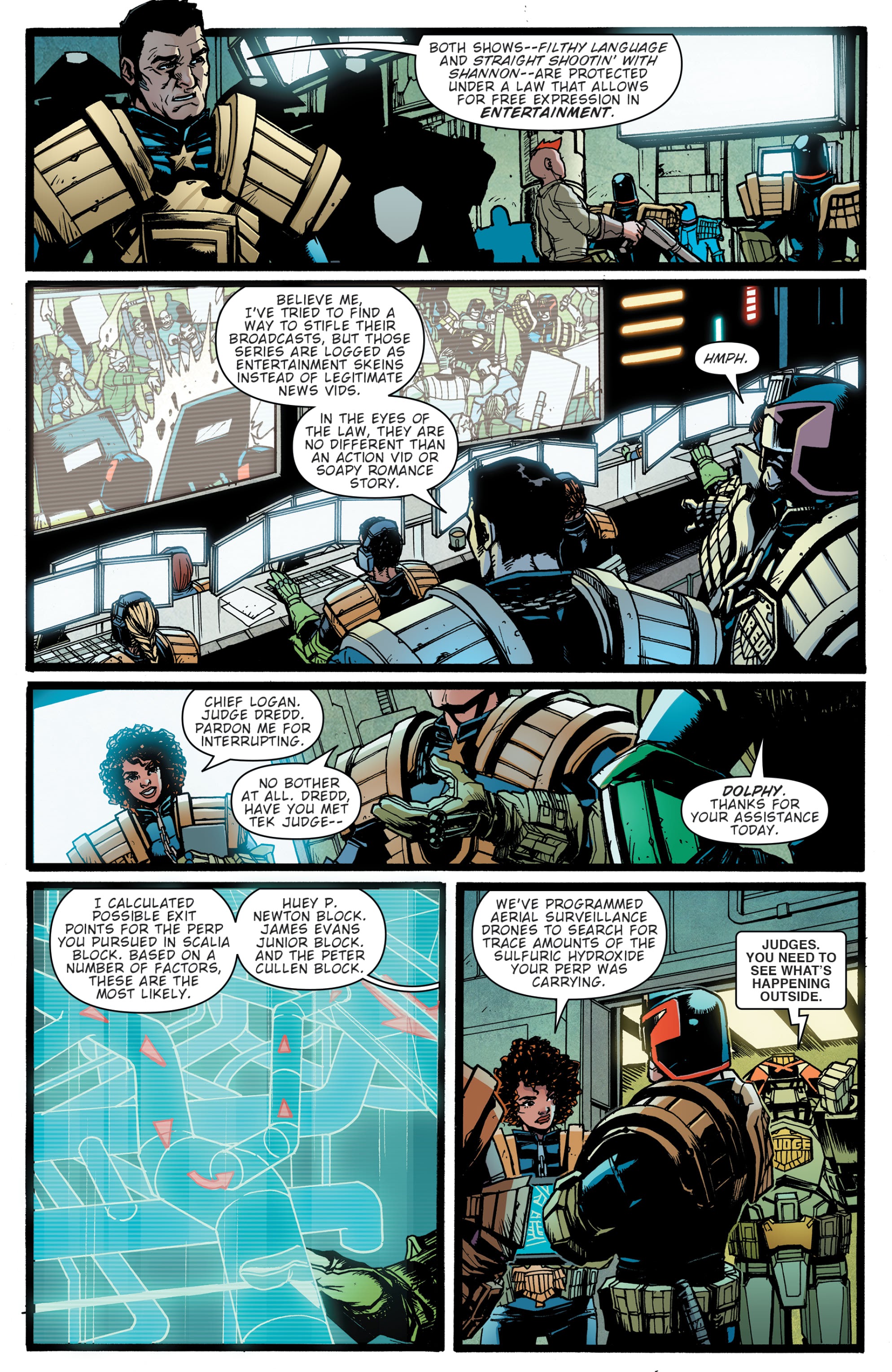Read online Judge Dredd: False Witness comic -  Issue #2 - 5