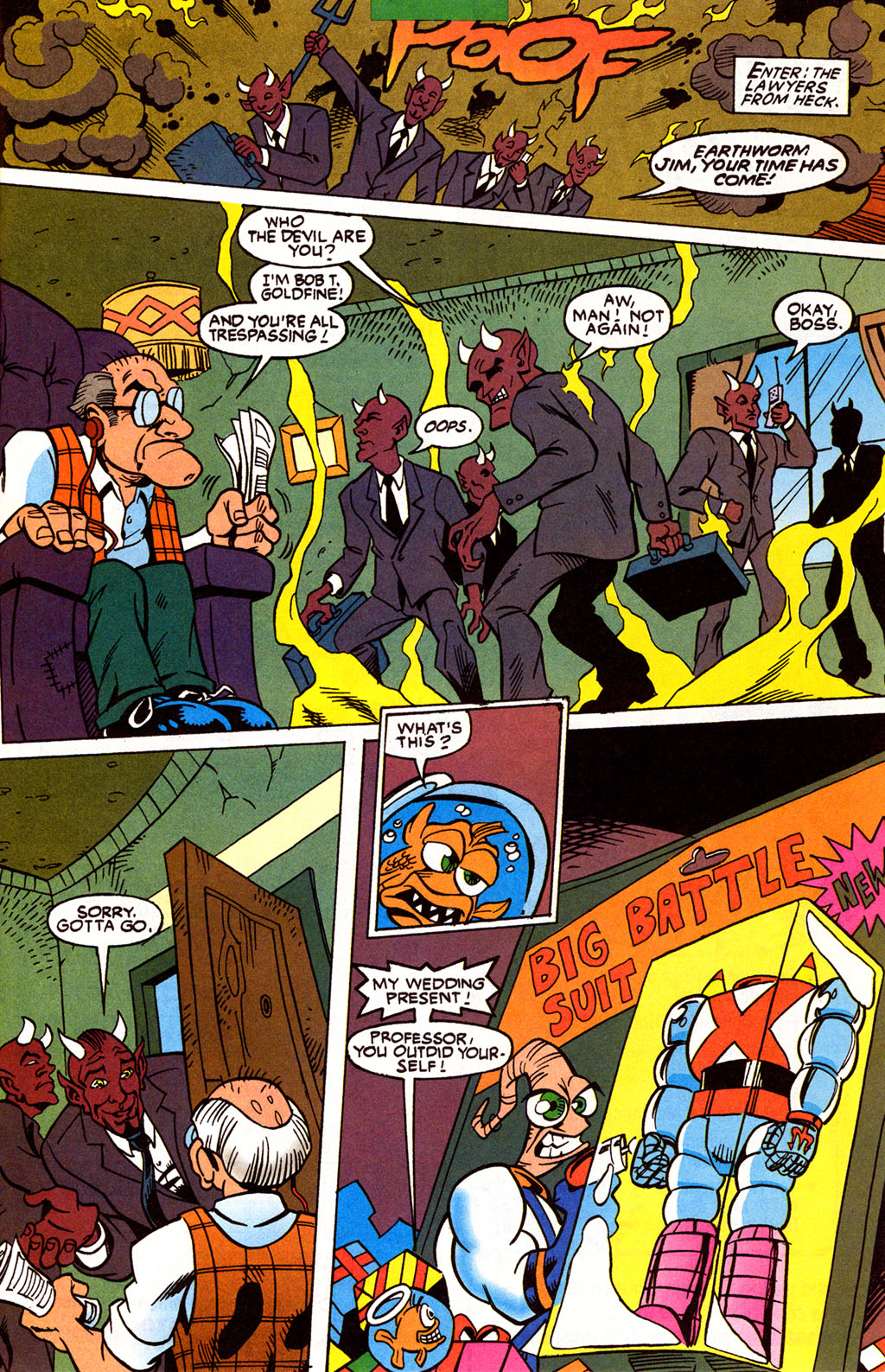 Read online Earthworm Jim comic -  Issue #2 - 19