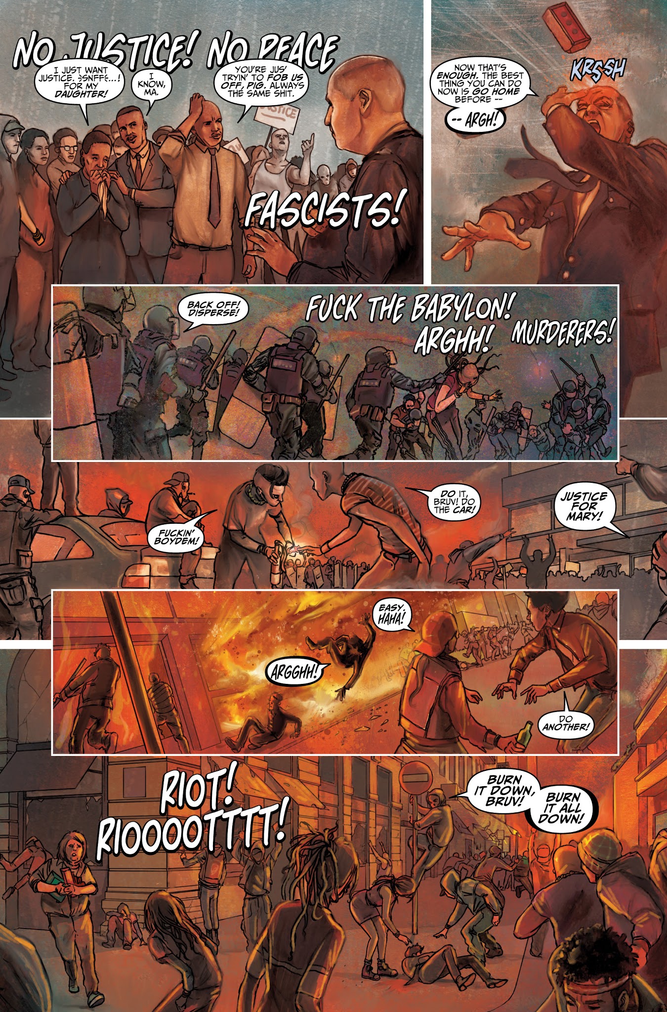 Read online Death Sentence London comic -  Issue #4 - 16