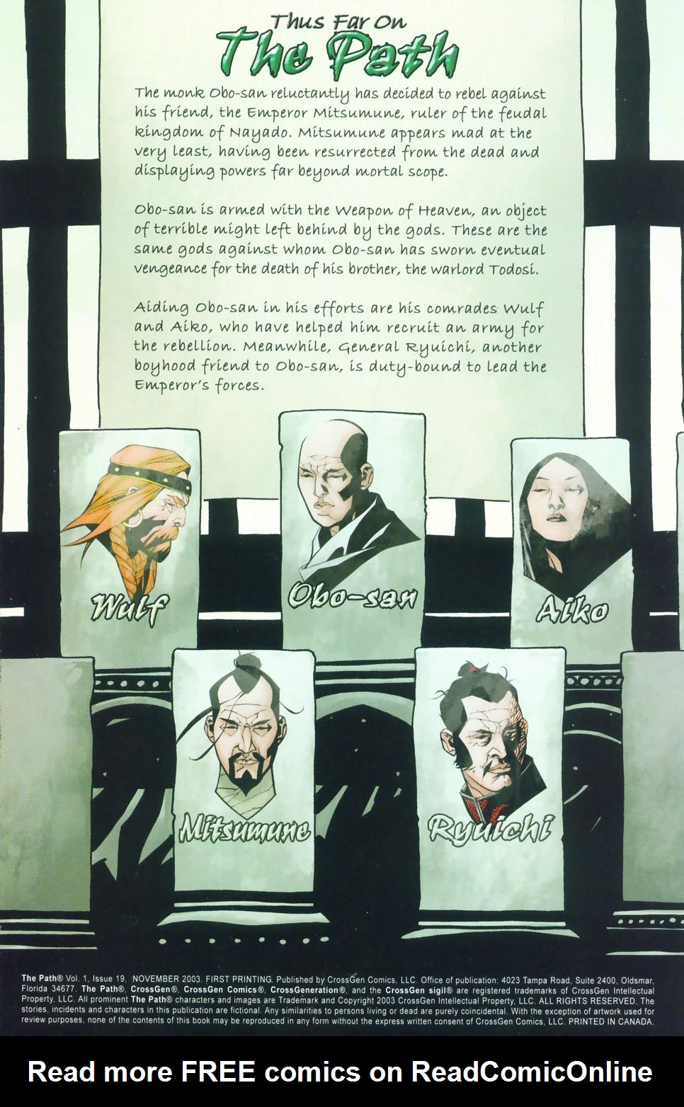 Read online The Path comic -  Issue #19 - 2