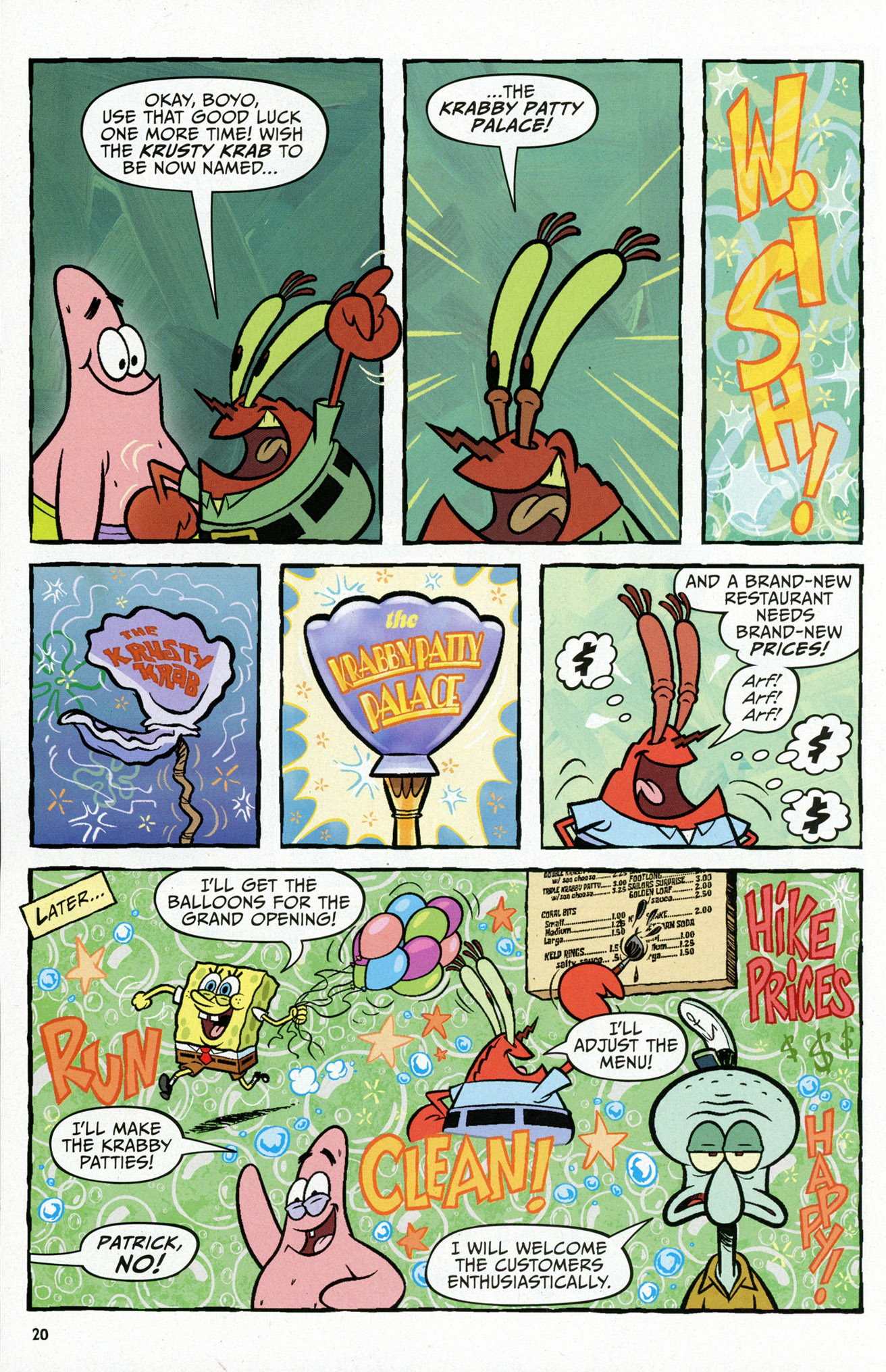 Read online SpongeBob Comics comic -  Issue #61 - 22