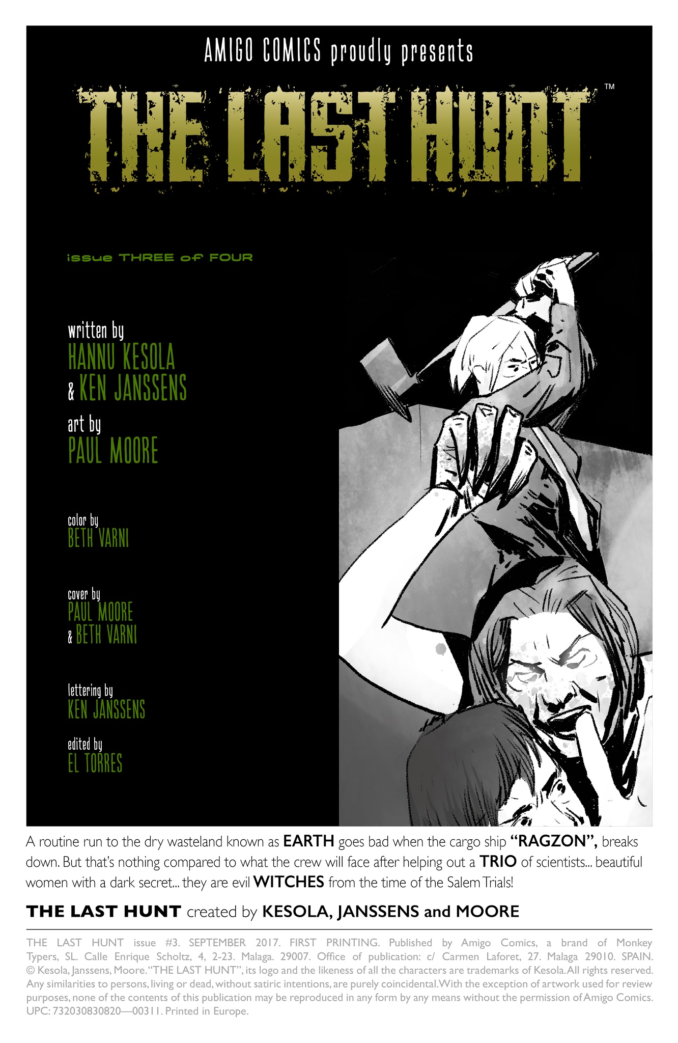 Read online The Last Hunt comic -  Issue #3 - 2