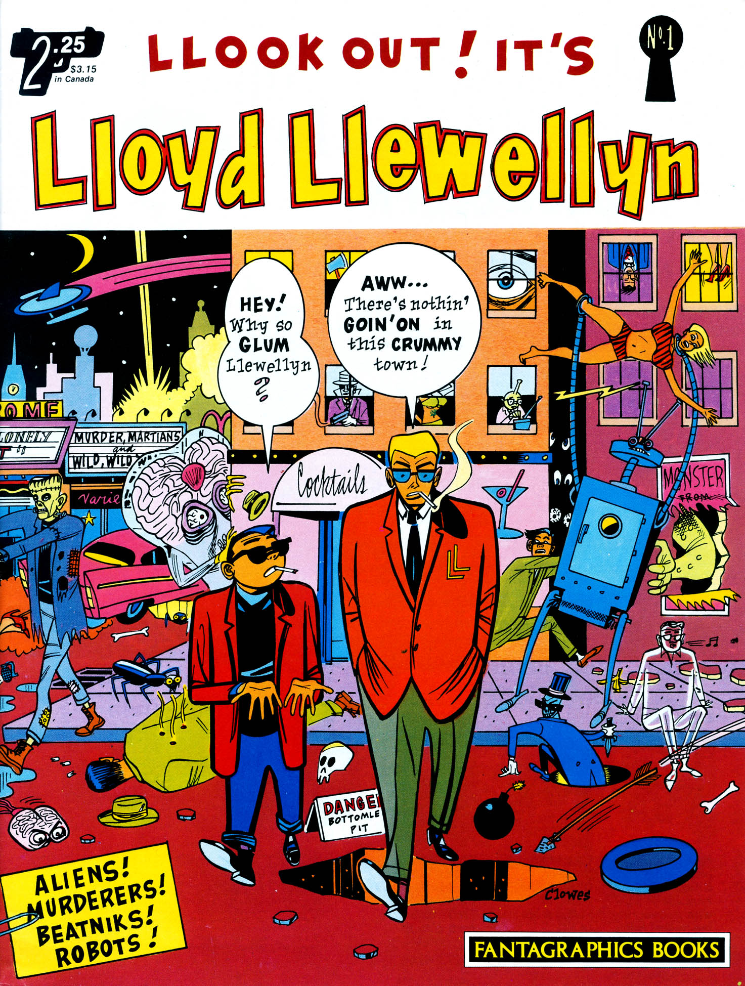 Read online Lloyd Llewellyn comic -  Issue #1 - 1