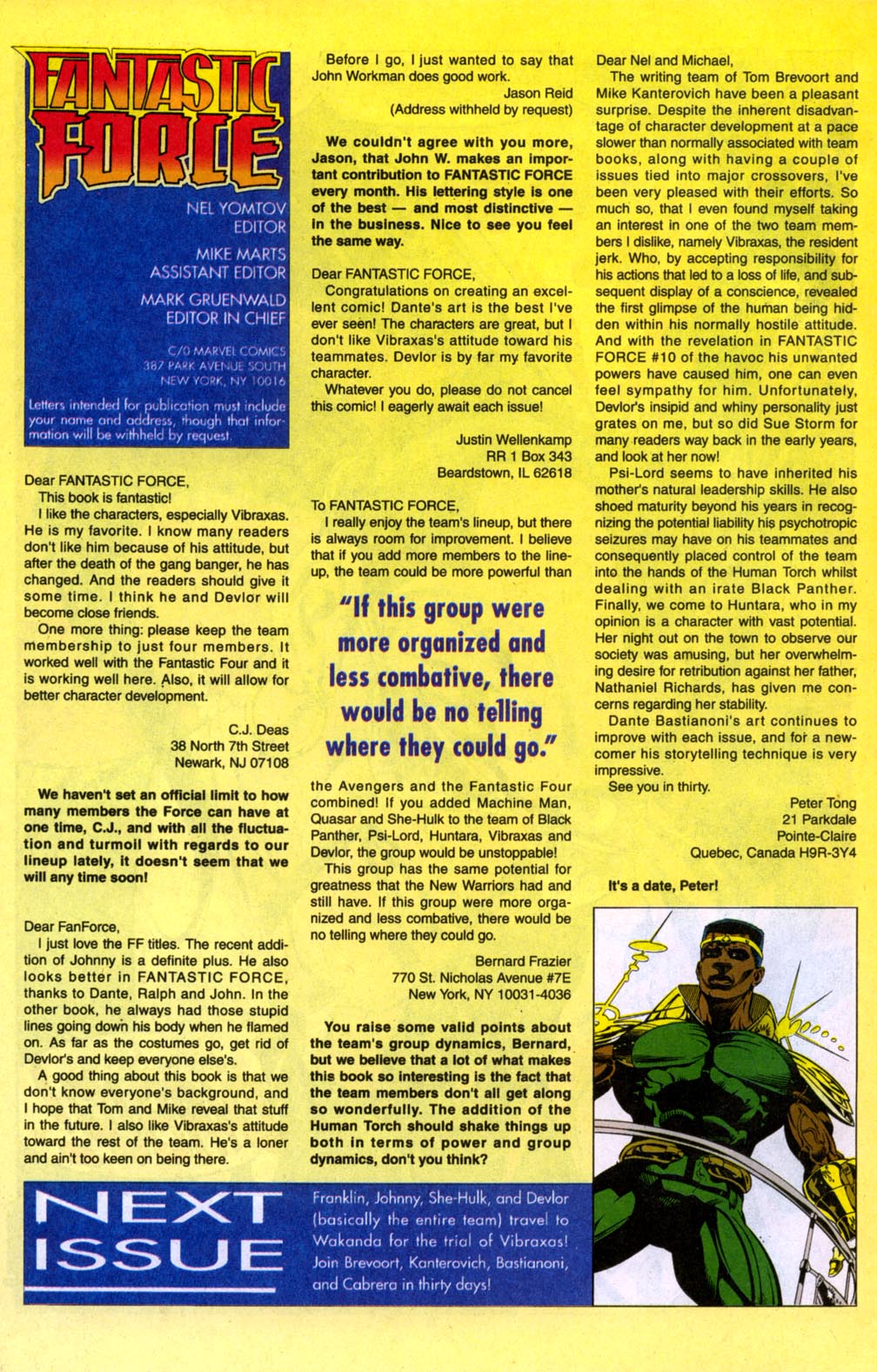 Read online Fantastic Force (1994) comic -  Issue #13 - 24