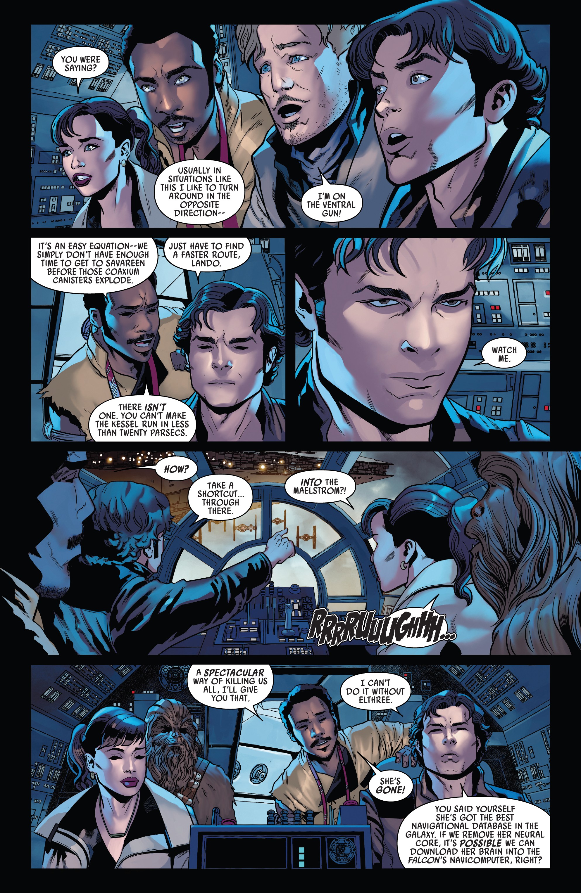 Read online Solo: A Star Wars Story Adaptation comic -  Issue #5 - 4