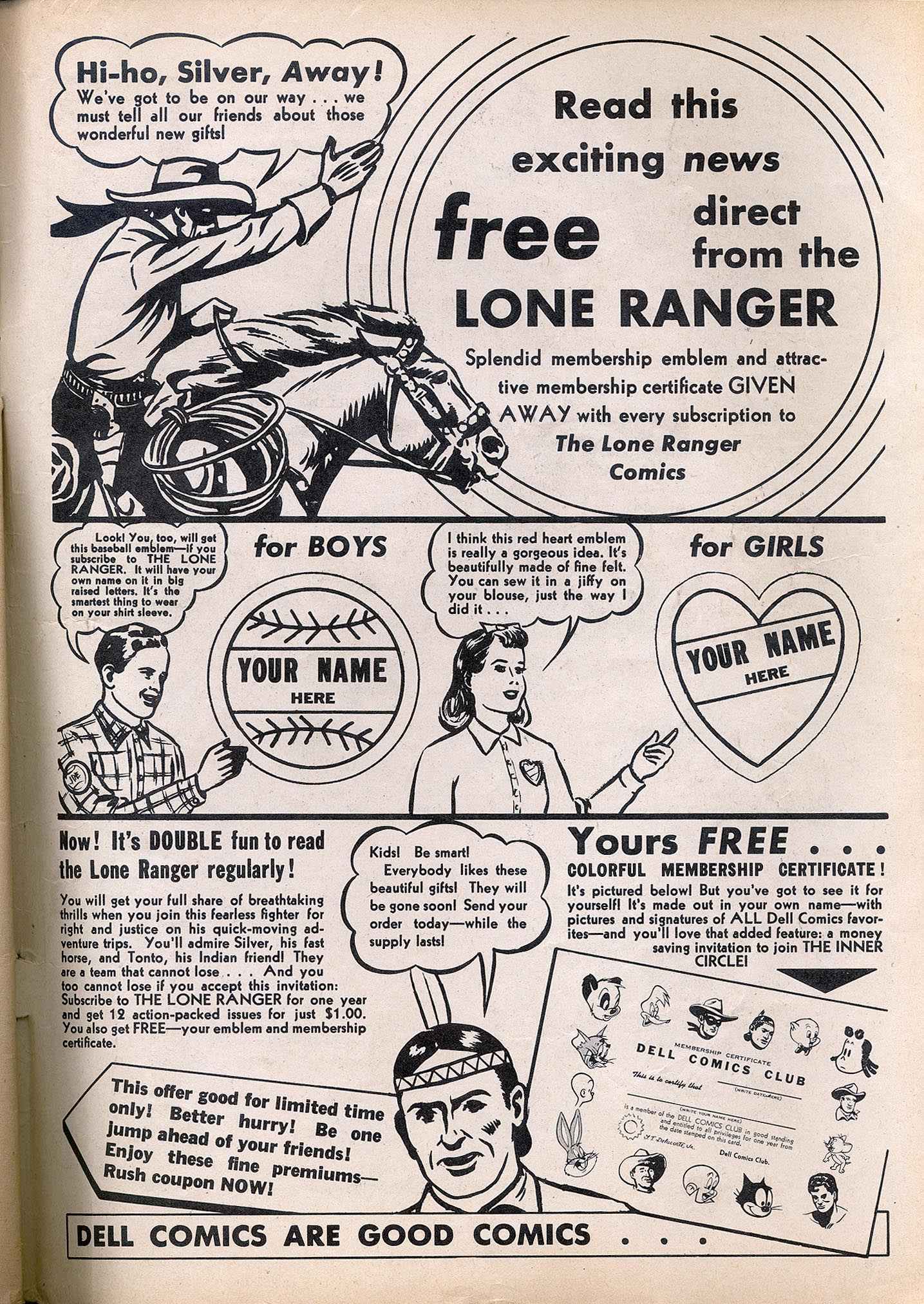 Read online The Lone Ranger (1948) comic -  Issue #27 - 51