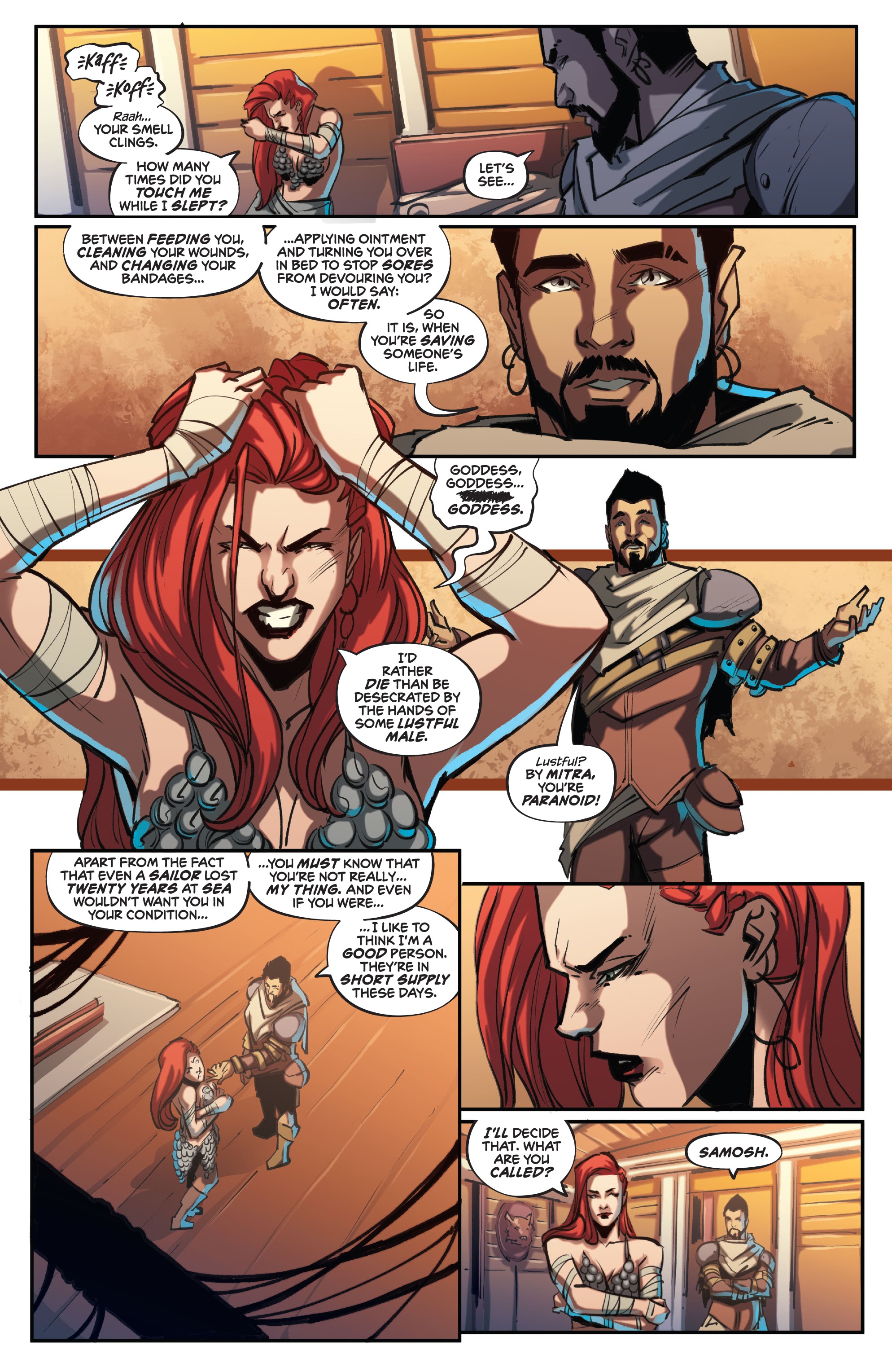Read online Red Sonja (2021) comic -  Issue #2 - 13