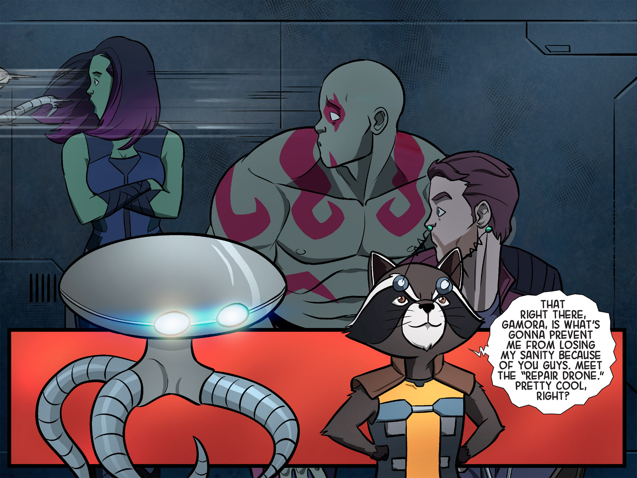 Read online Guardians of the Galaxy: Awesome Mix Infinite Comic comic -  Issue #6 - 21