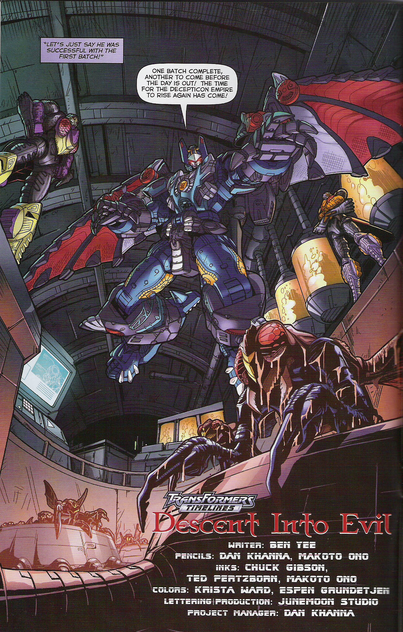 Read online Transformers: Timelines comic -  Issue #0 Descent Into Evil - 4