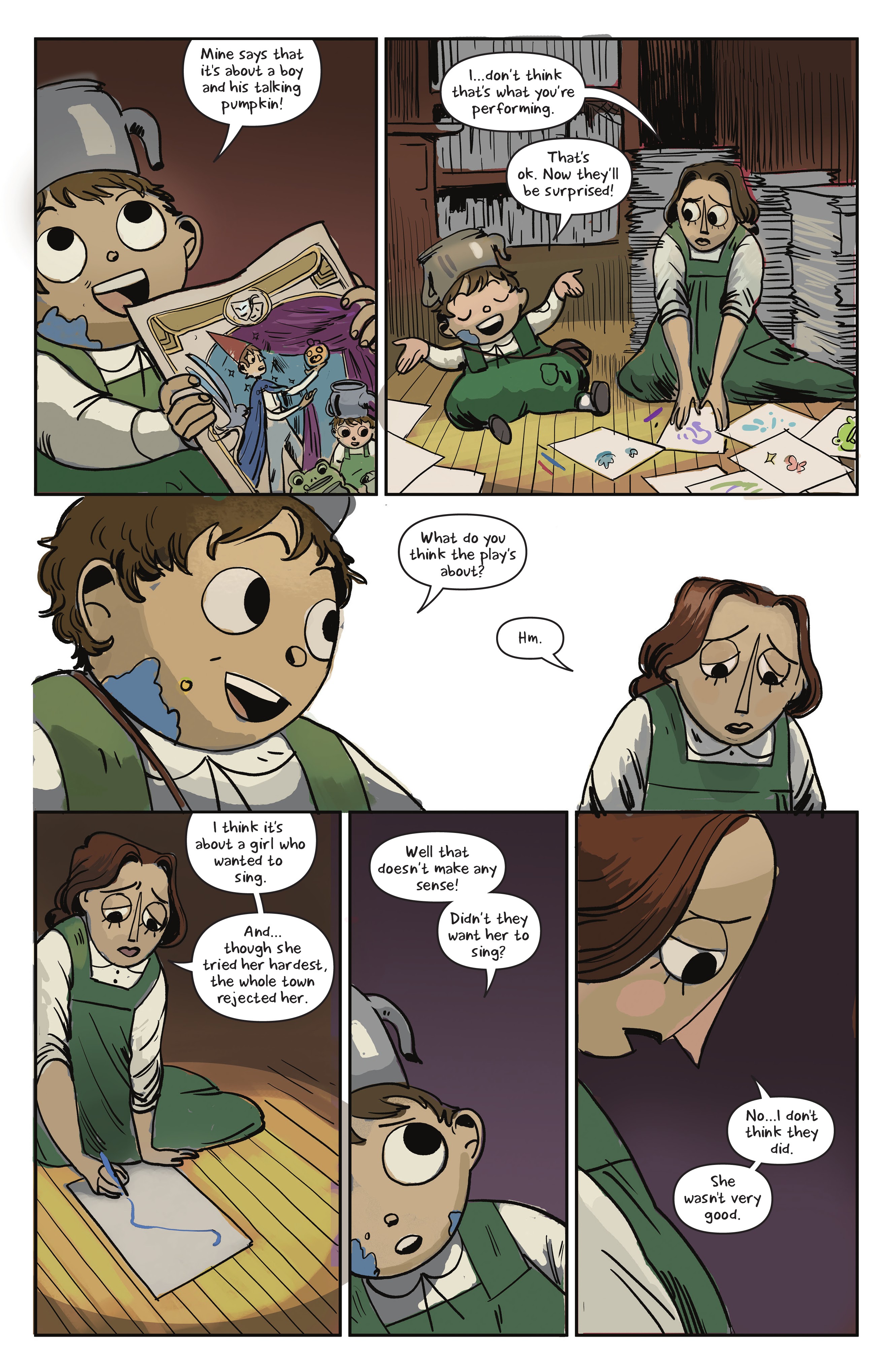 Read online Over the Garden Wall: Soulful Symphonies comic -  Issue # TPB - 38