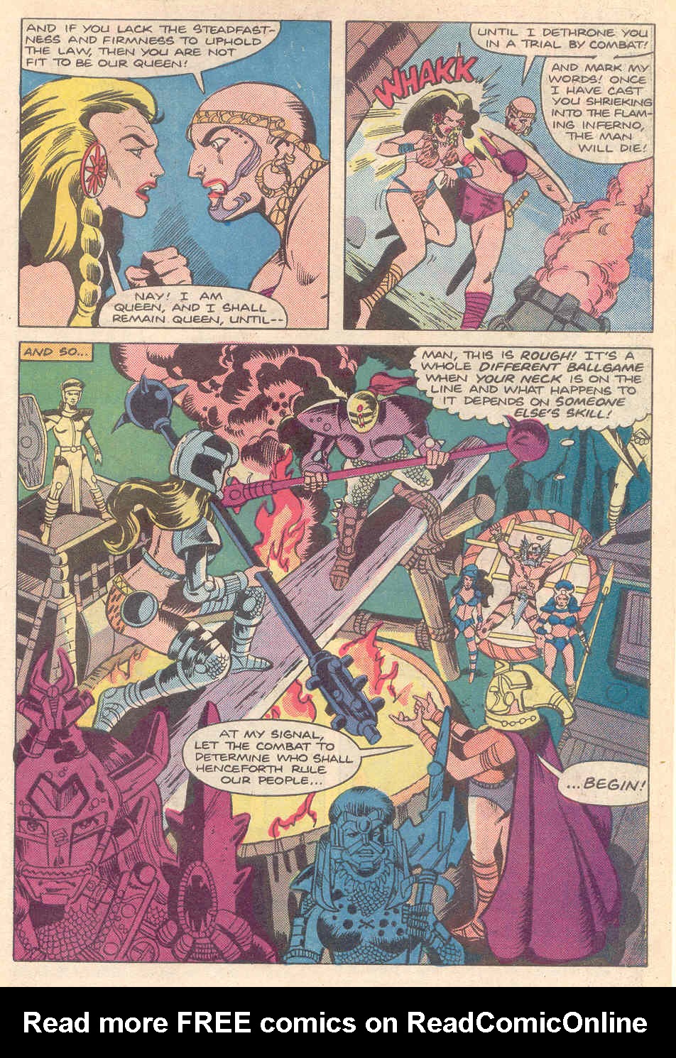 Read online Warlord (1976) comic -  Issue #102 - 19