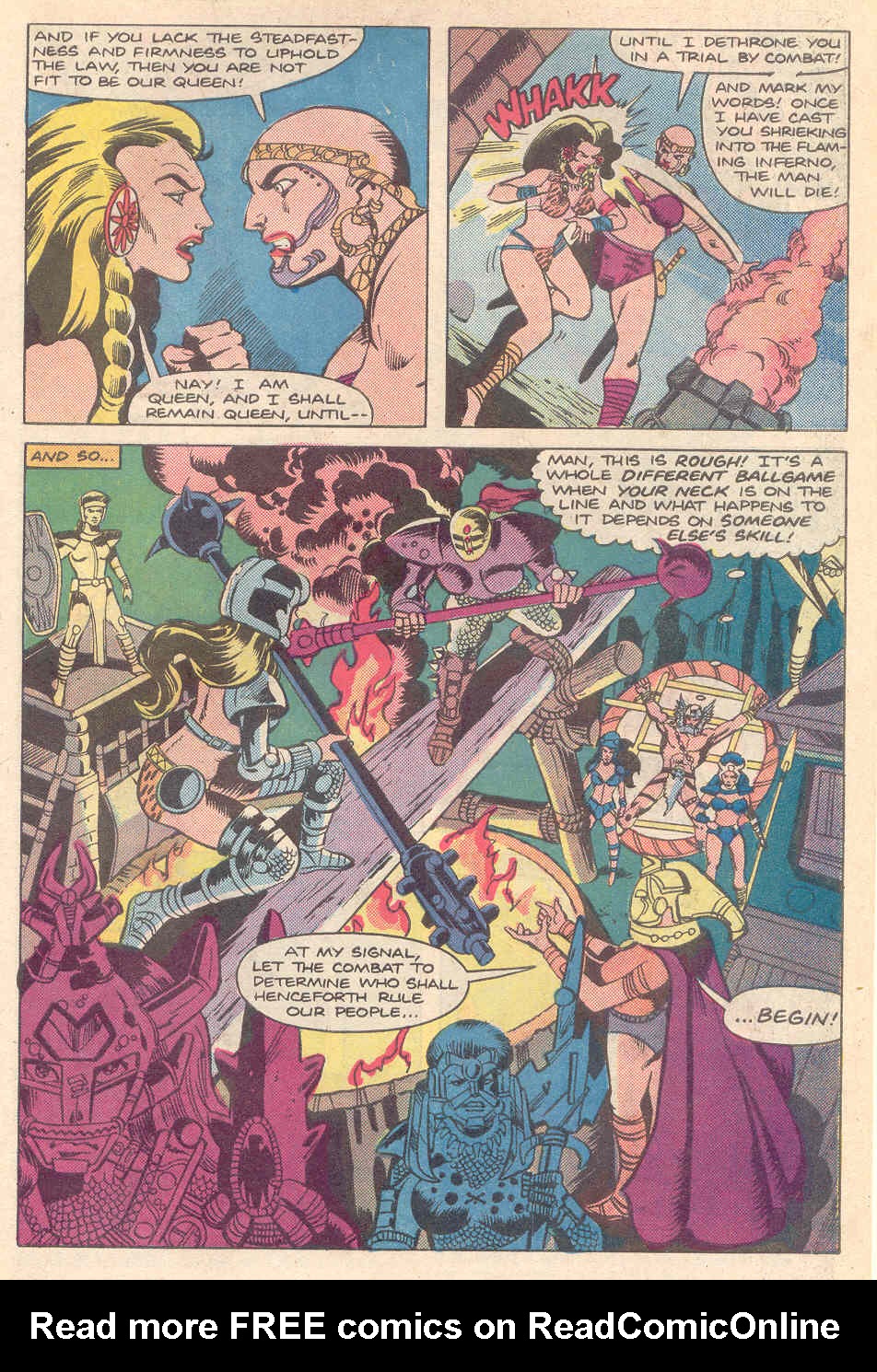 Read online Warlord (1976) comic -  Issue #102 - 19