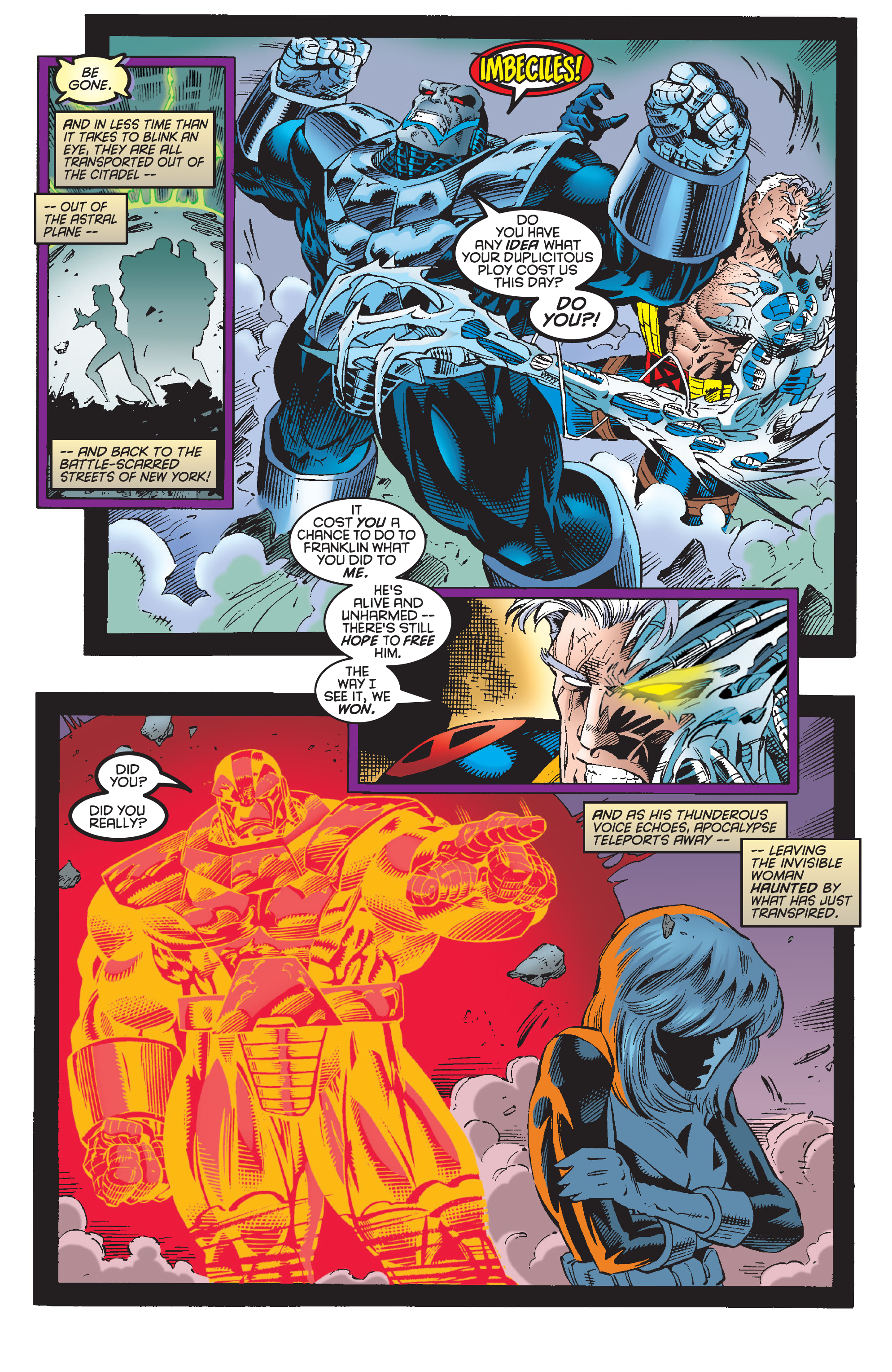 Read online X-Men Milestones: Onslaught comic -  Issue # TPB (Part 4) - 5