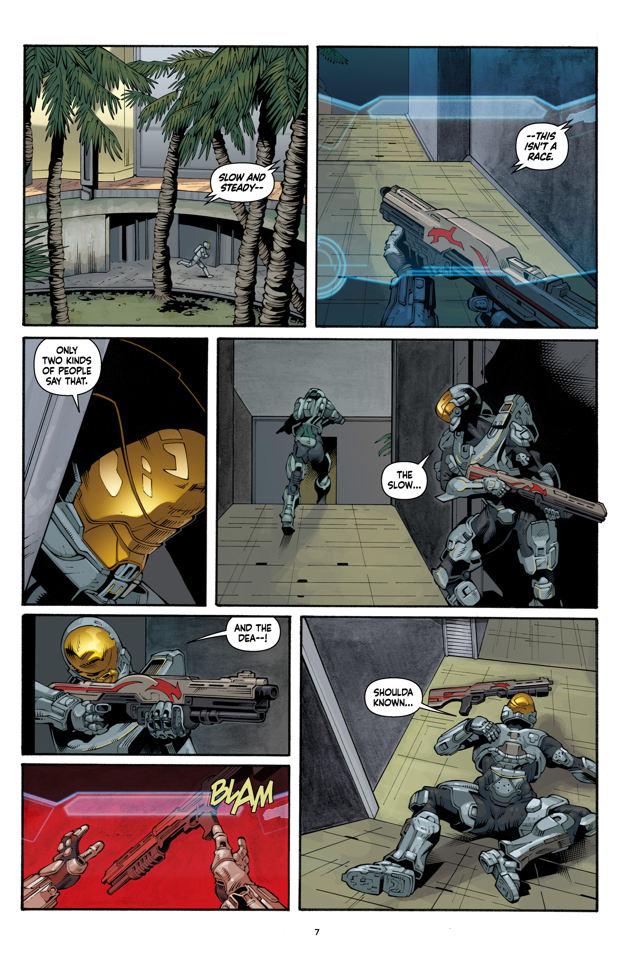 Read online Halo: Lone Wolf comic -  Issue # _TPB - 7