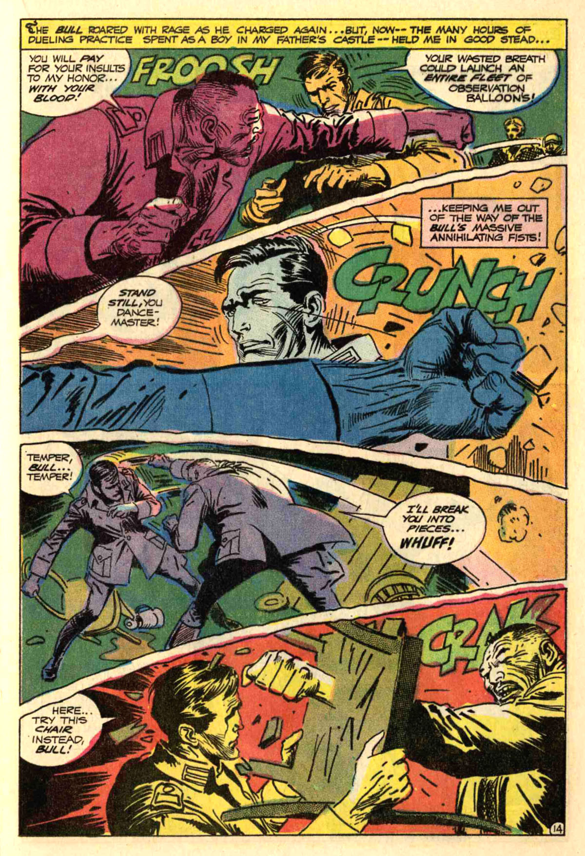 Read online Star Spangled War Stories (1952) comic -  Issue #141 - 21