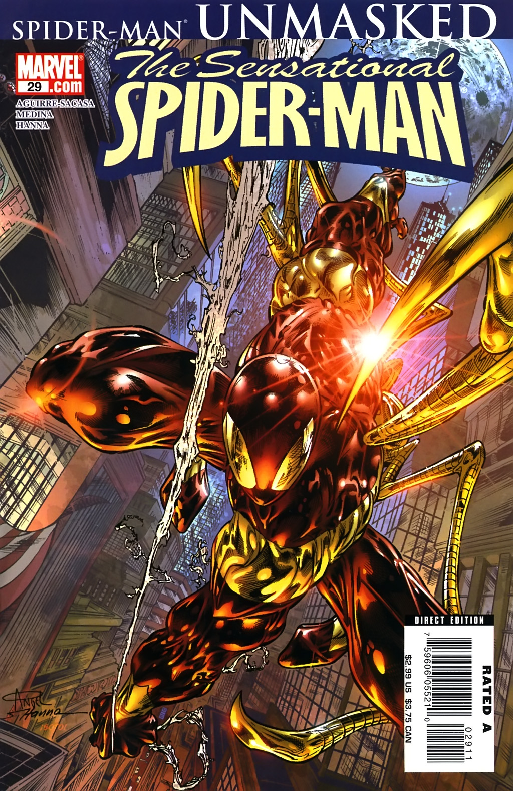 Read online The Sensational Spider-Man (2006) comic -  Issue #29 - 1