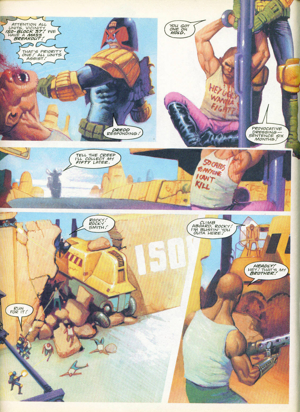Read online Judge Dredd: The Megazine (vol. 2) comic -  Issue #12 - 6
