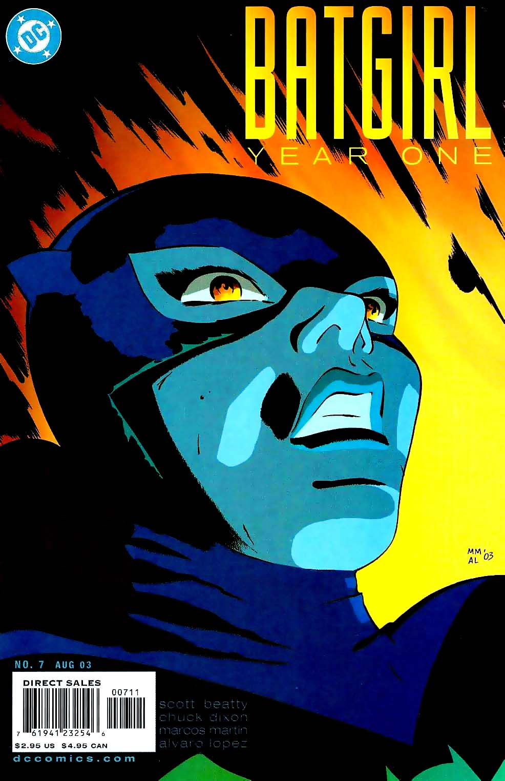 Read online Batgirl Year One comic -  Issue #7 - 1