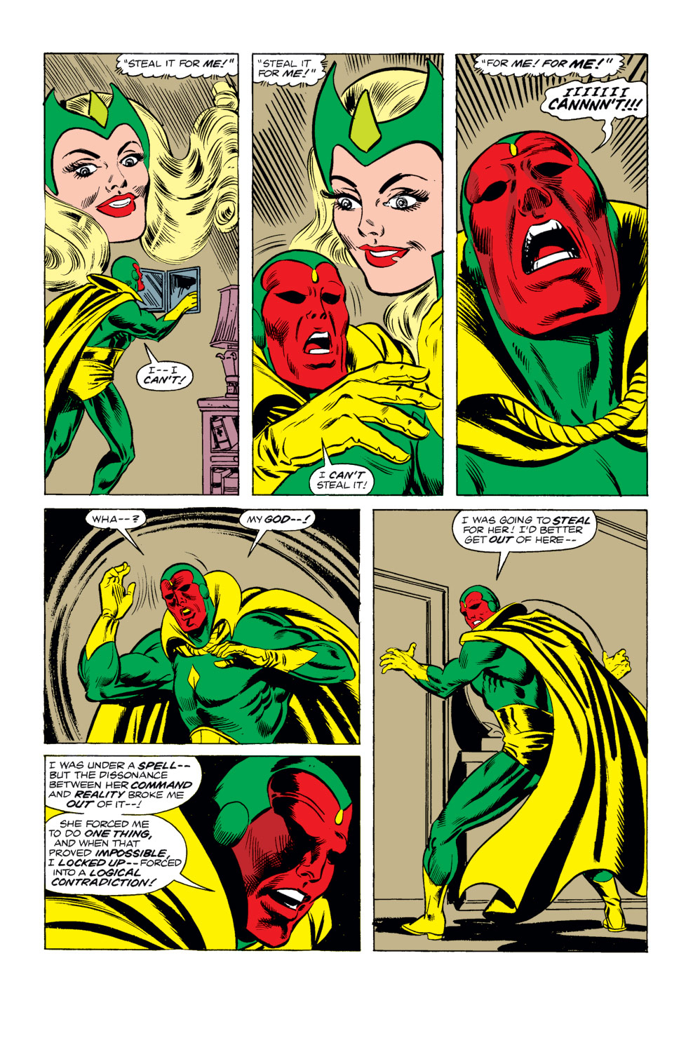 Read online The Vision and the Scarlet Witch (1985) comic -  Issue #9 - 17
