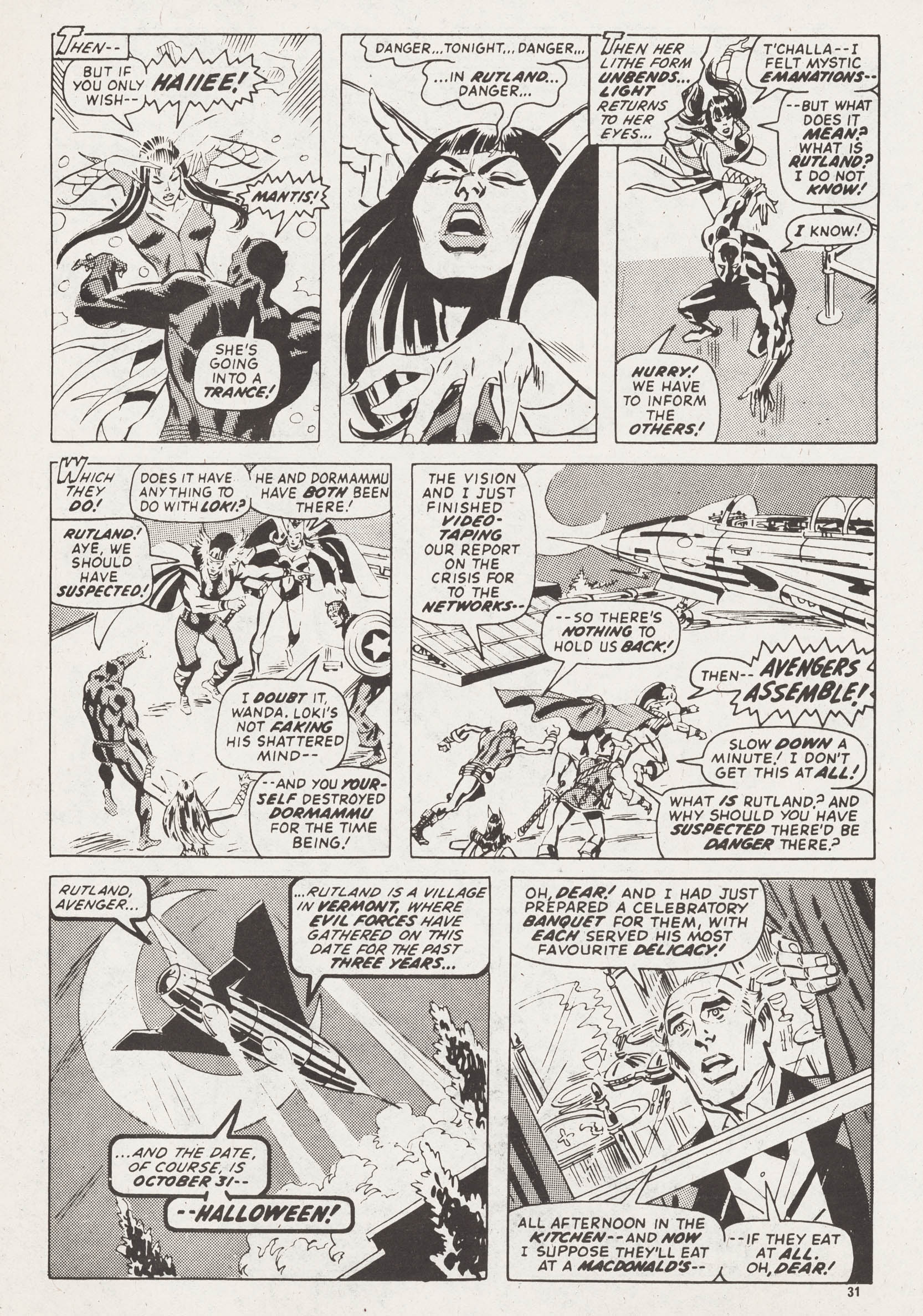 Read online Super Spider-Man and Captain Britain comic -  Issue #237 - 31