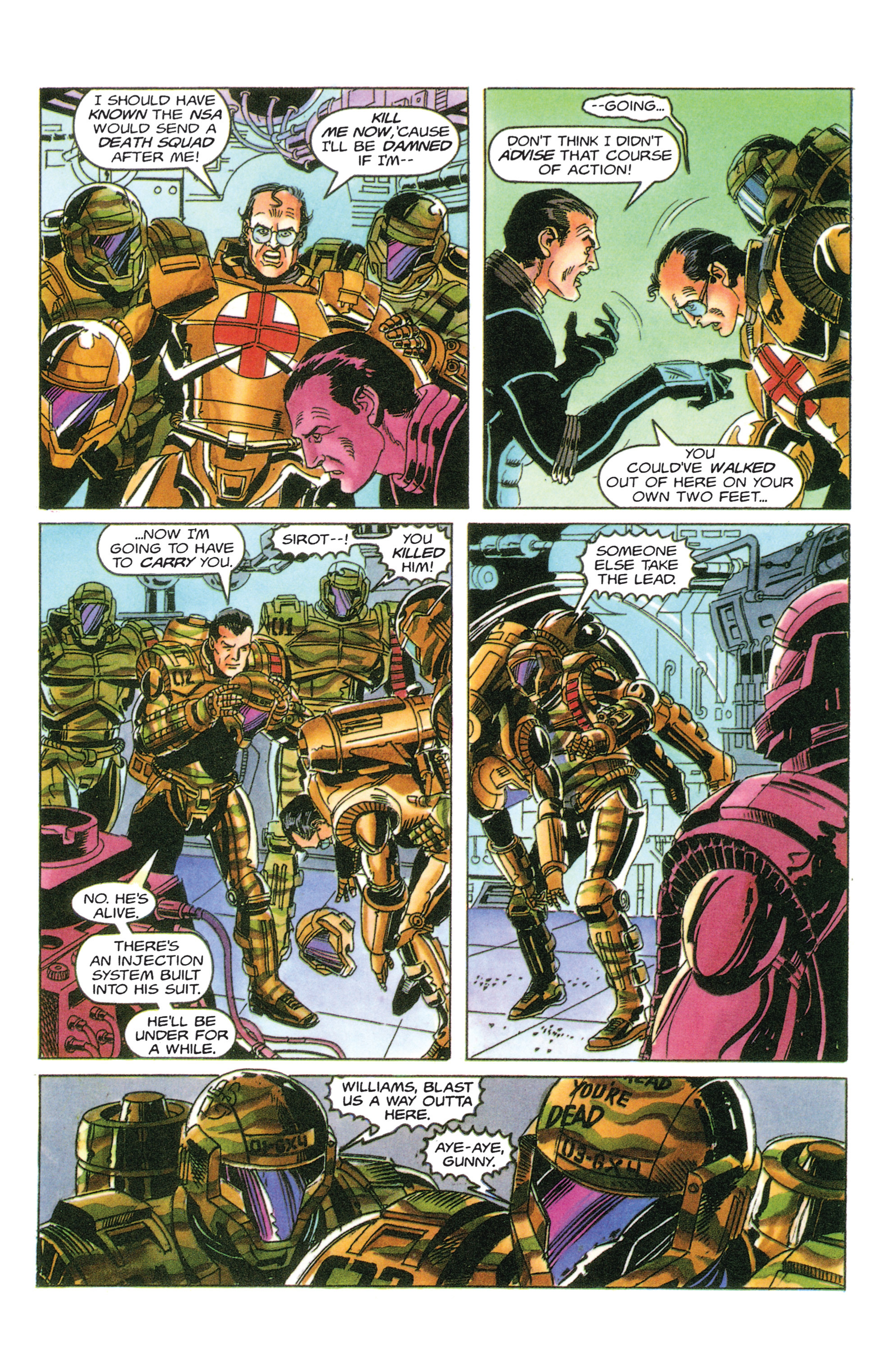 Read online Armorines comic -  Issue #8 - 18